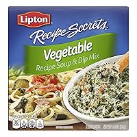 Vista 1 de Lipton Recipe Secrets - Mezcla de sopa y inmersión, verduras, 1.8 onzas, paquete de 12