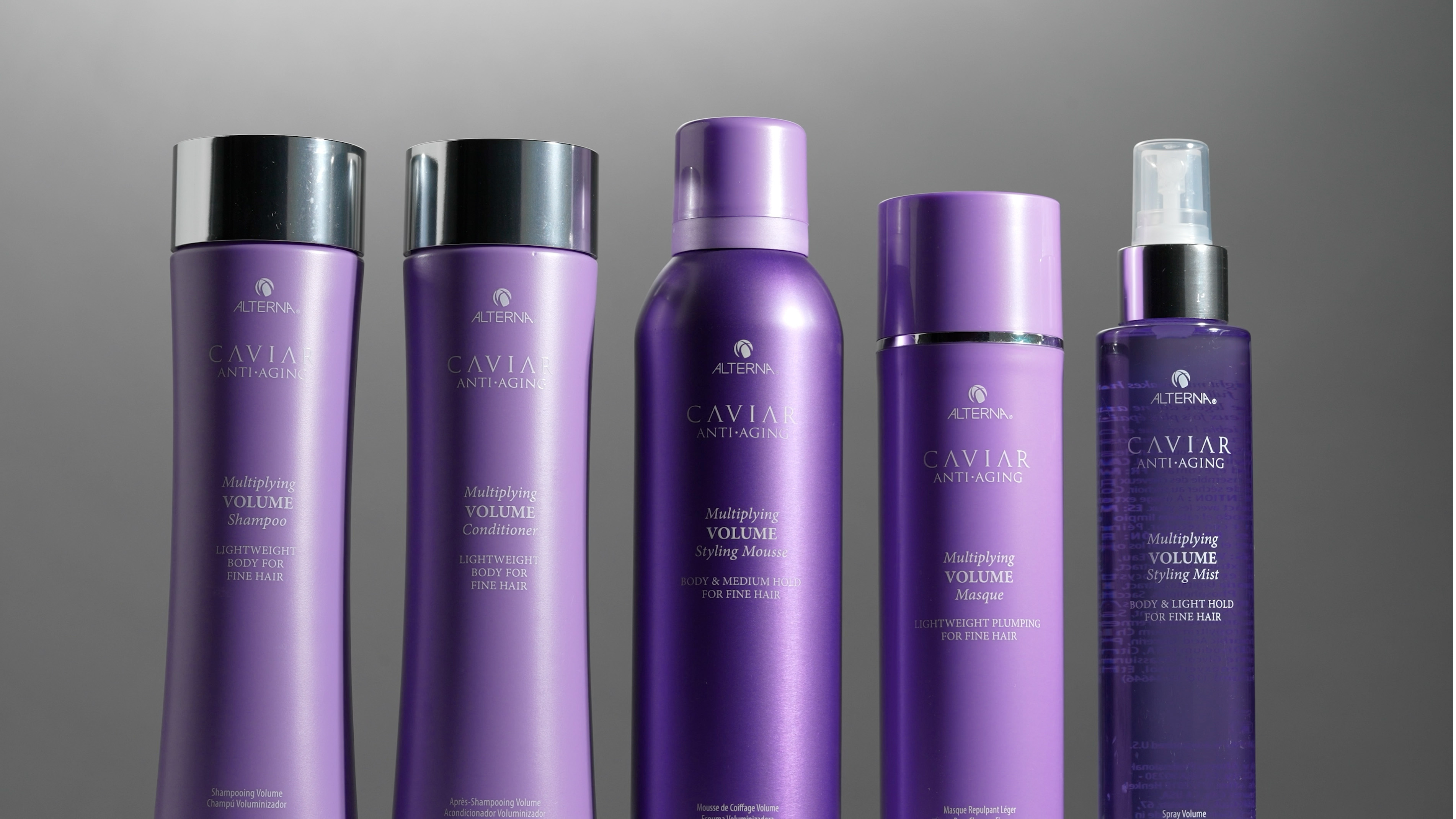 Alterna Haircare CAVIAR Anti-Aging Multiplying Volume Shampoo and Conditioner 16.5 oz | For Fine, Thin Hair | Create Instant Volume and Thickness | Sulfate Free