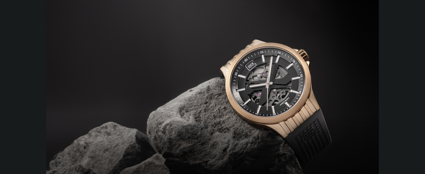 Amazon.com: GLOCK Men's Quartz Watch | 48x38mm case | Wristwatch
