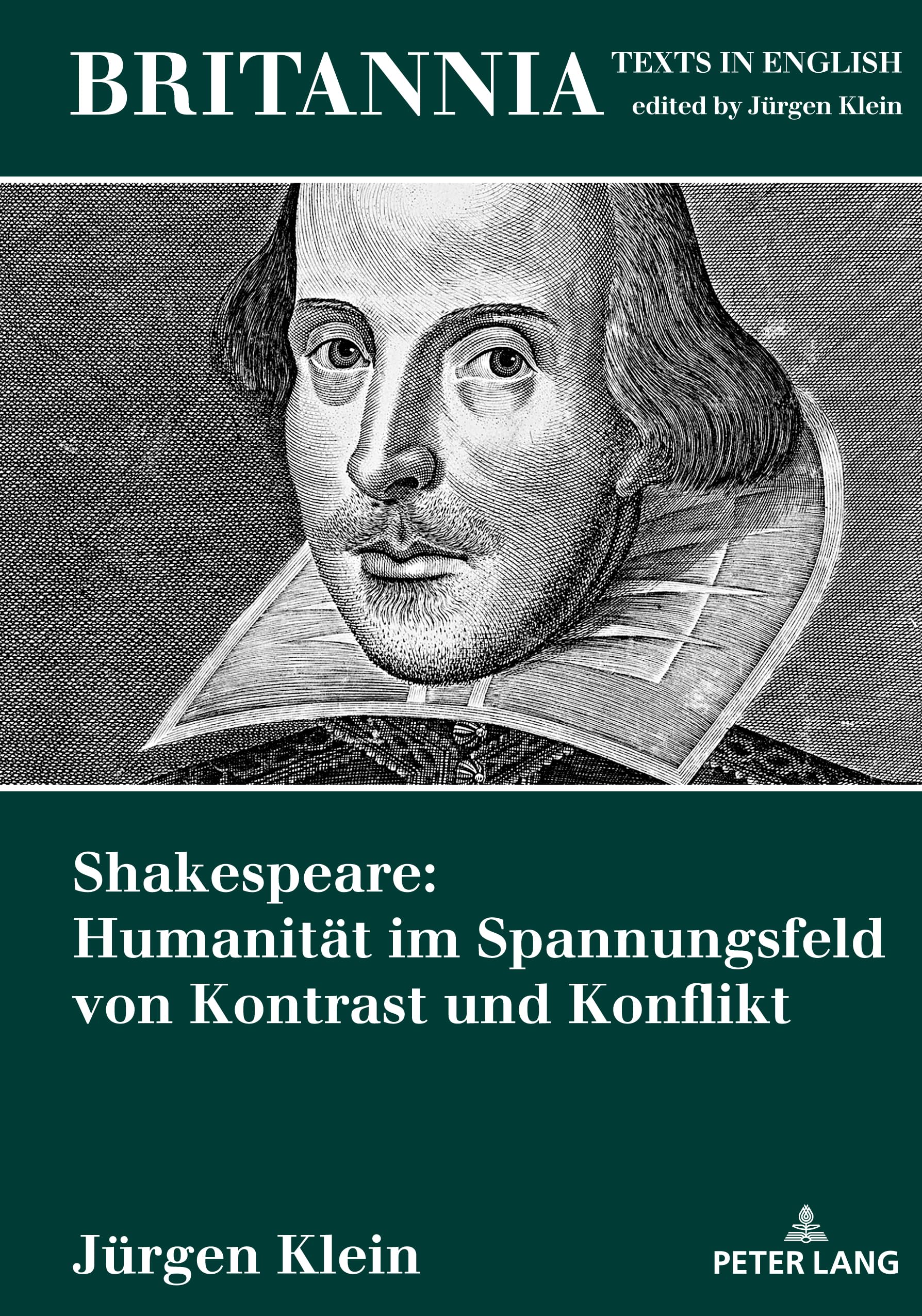 Livre Shakespeare essai critique littéraire humanité et conflit édition allemand