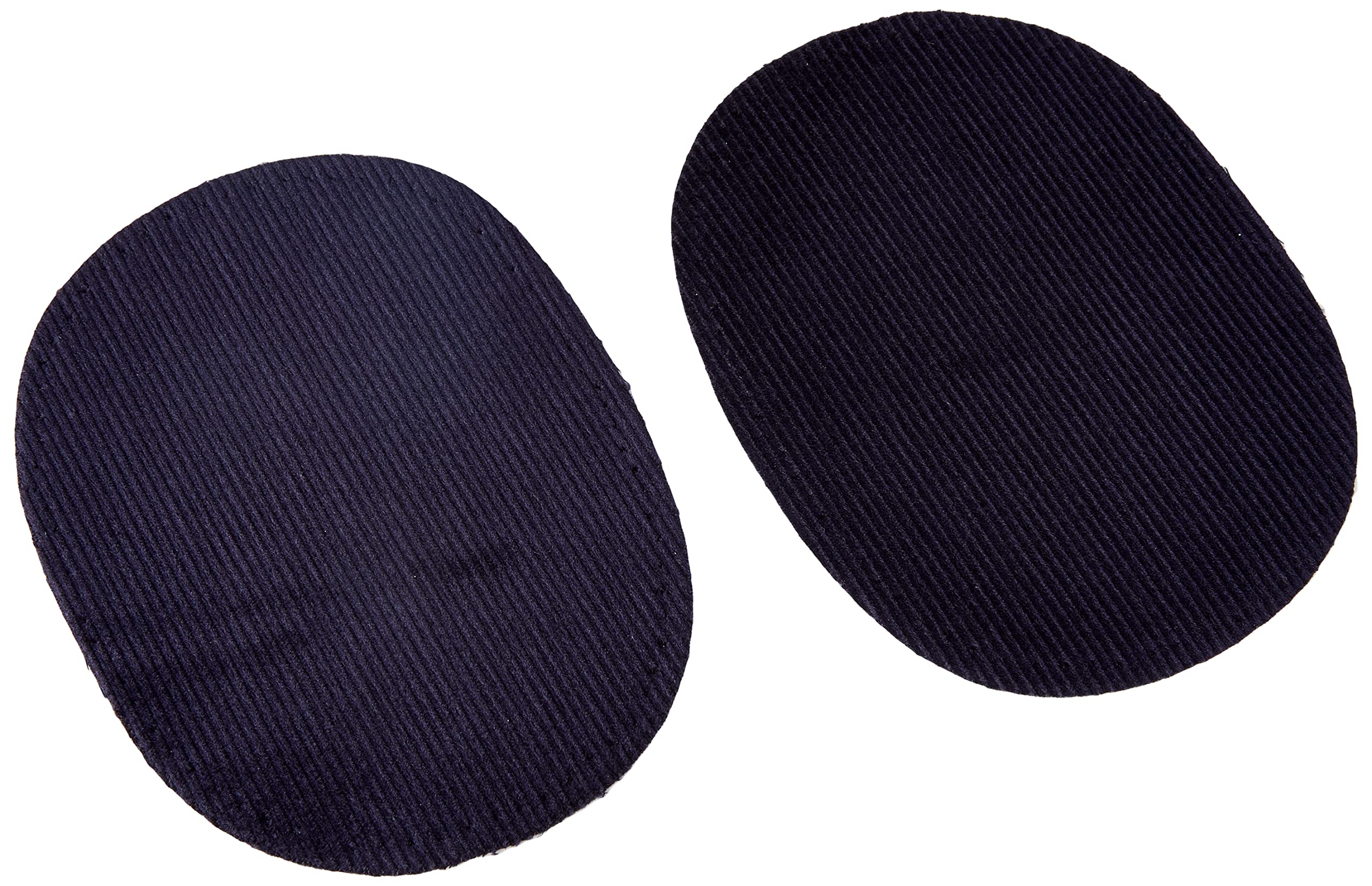 Prym 14 x 10 cm 2-Piece Cord Patches for Ironing/Sewing-On Navy Blue