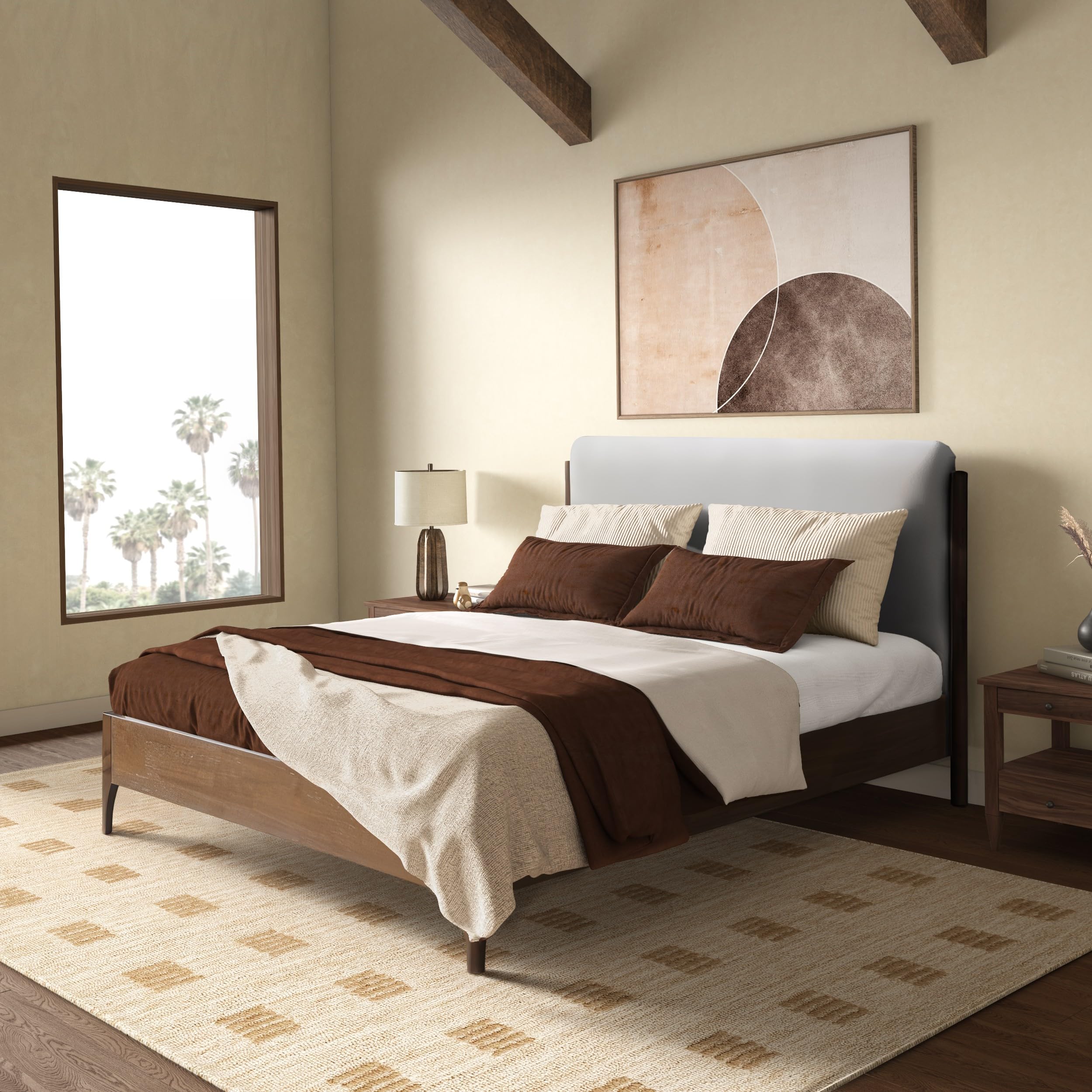 Amazon.com: SAFAVIEH Couture Collection - Solacina Natural Wood