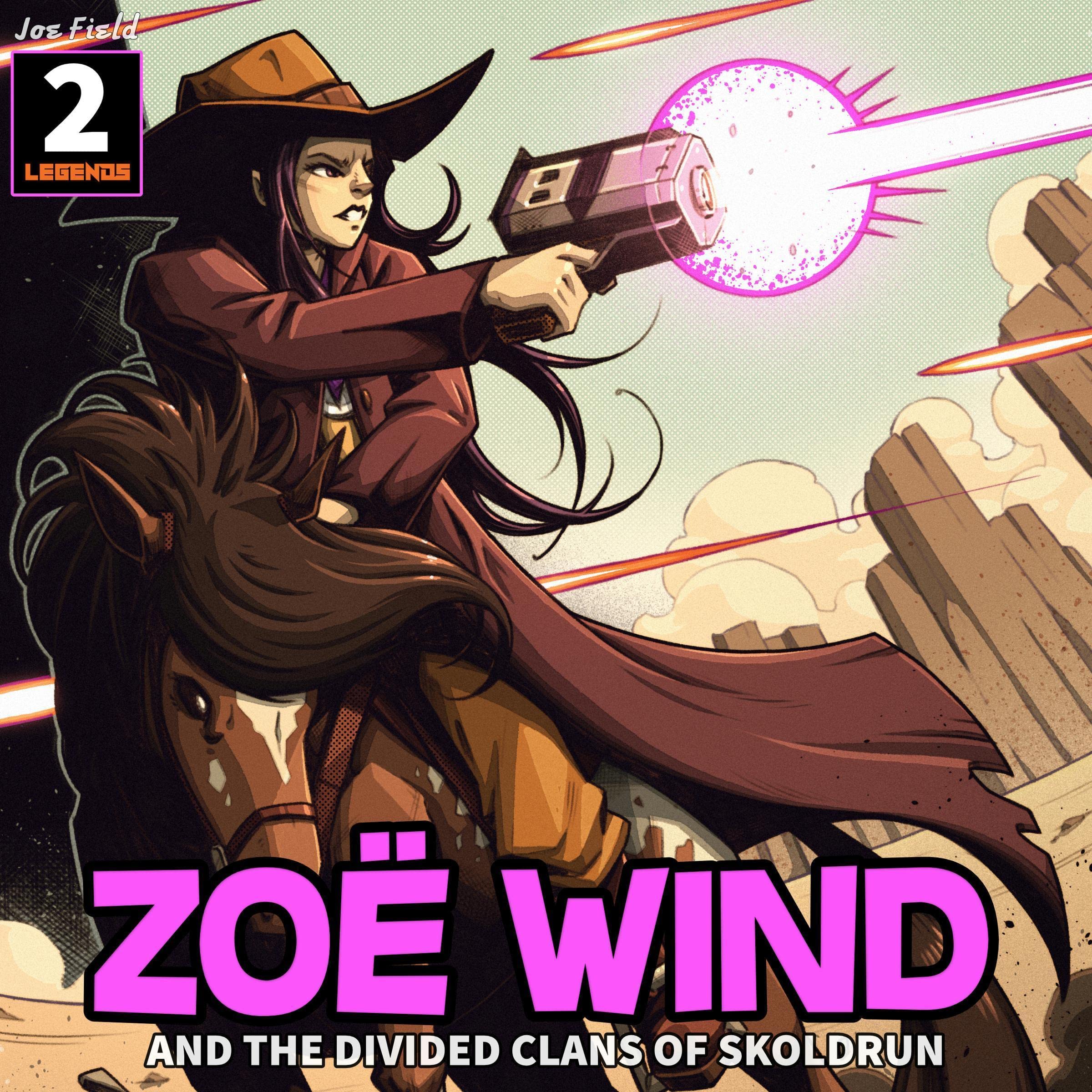 Cover art for Zoë Wind: And the Divided Clans of Skoldrun