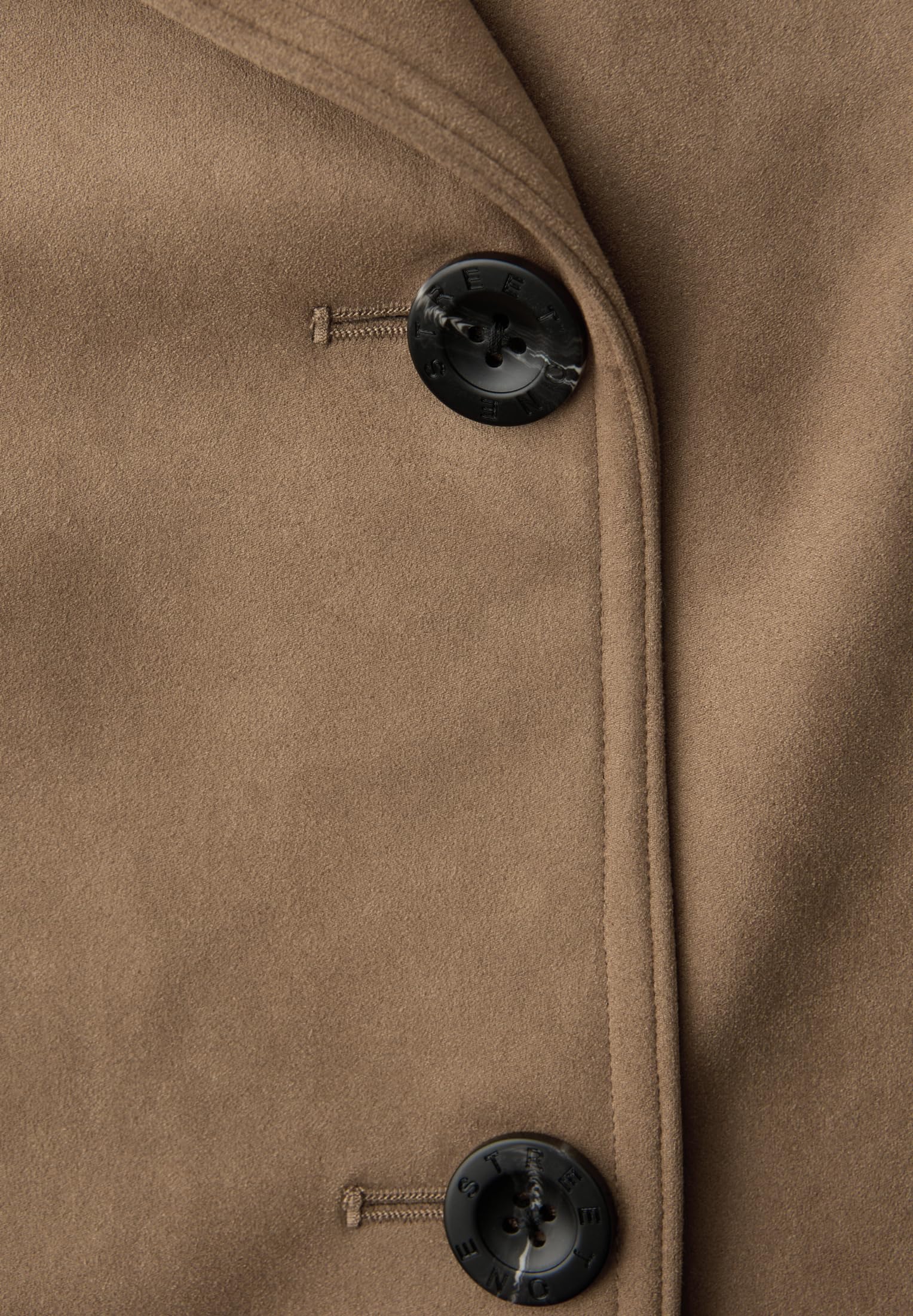 Street One Damen 2005511 Trenchcoat aus Velours (1er Pack)