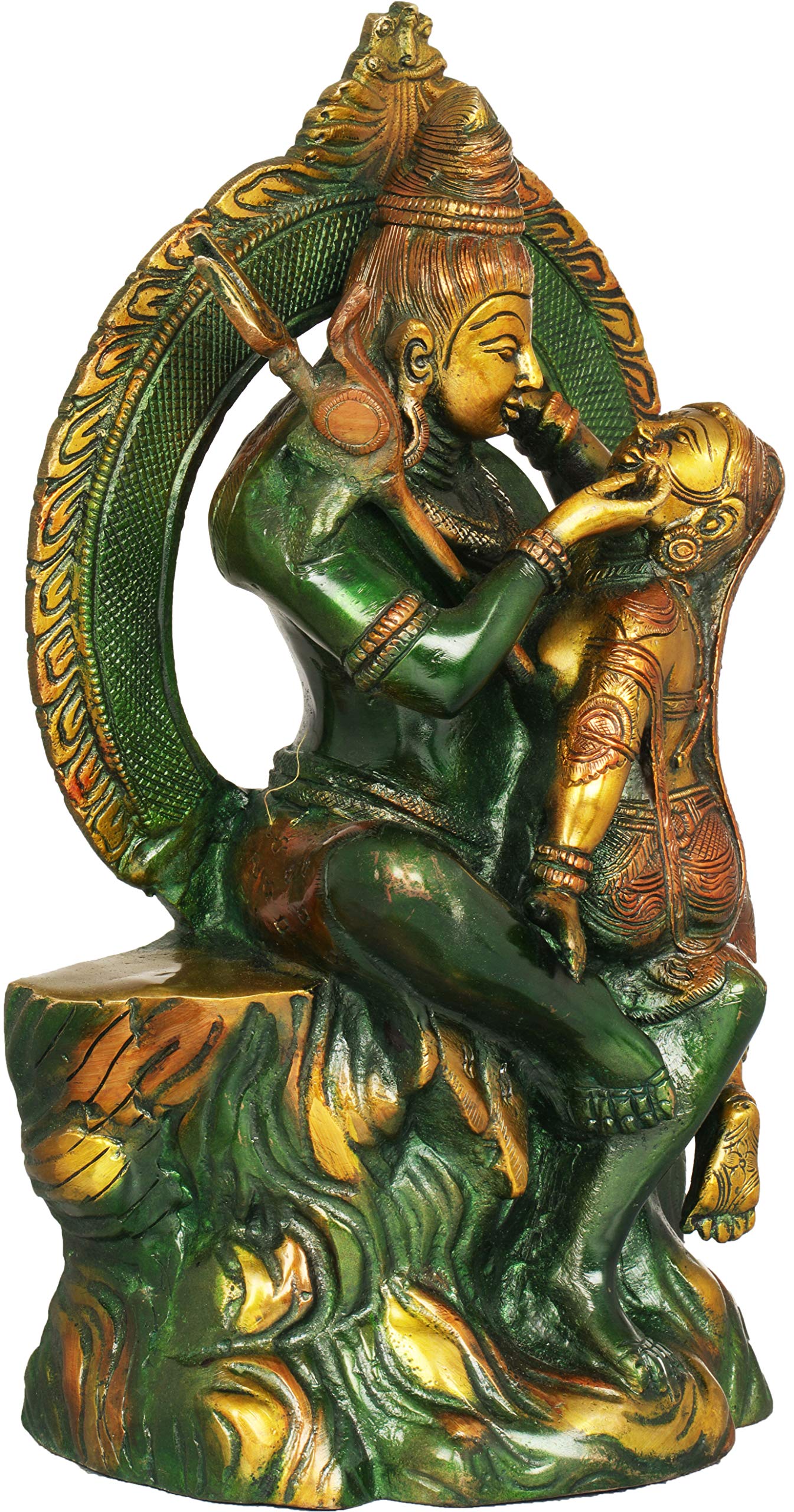 Amazon.co.jp: エキゾチック インディア シヴァ・パルヴァティ - 真鍮