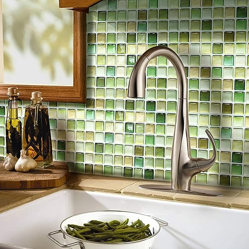 Miniatura 3 de Unidesign Beaustile - Adhesivo 3D para azulejos de mosaico 3D (10, 5.28 x 14.8 pulgadas)