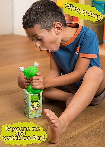 Miniatura 4 de Eye Popping Flippy Frog  Juguete grande para aliviar el estrés  Sin látex Peepers Fidget  Reductor de la ansiedad Juego sensorial  Divertido juguete