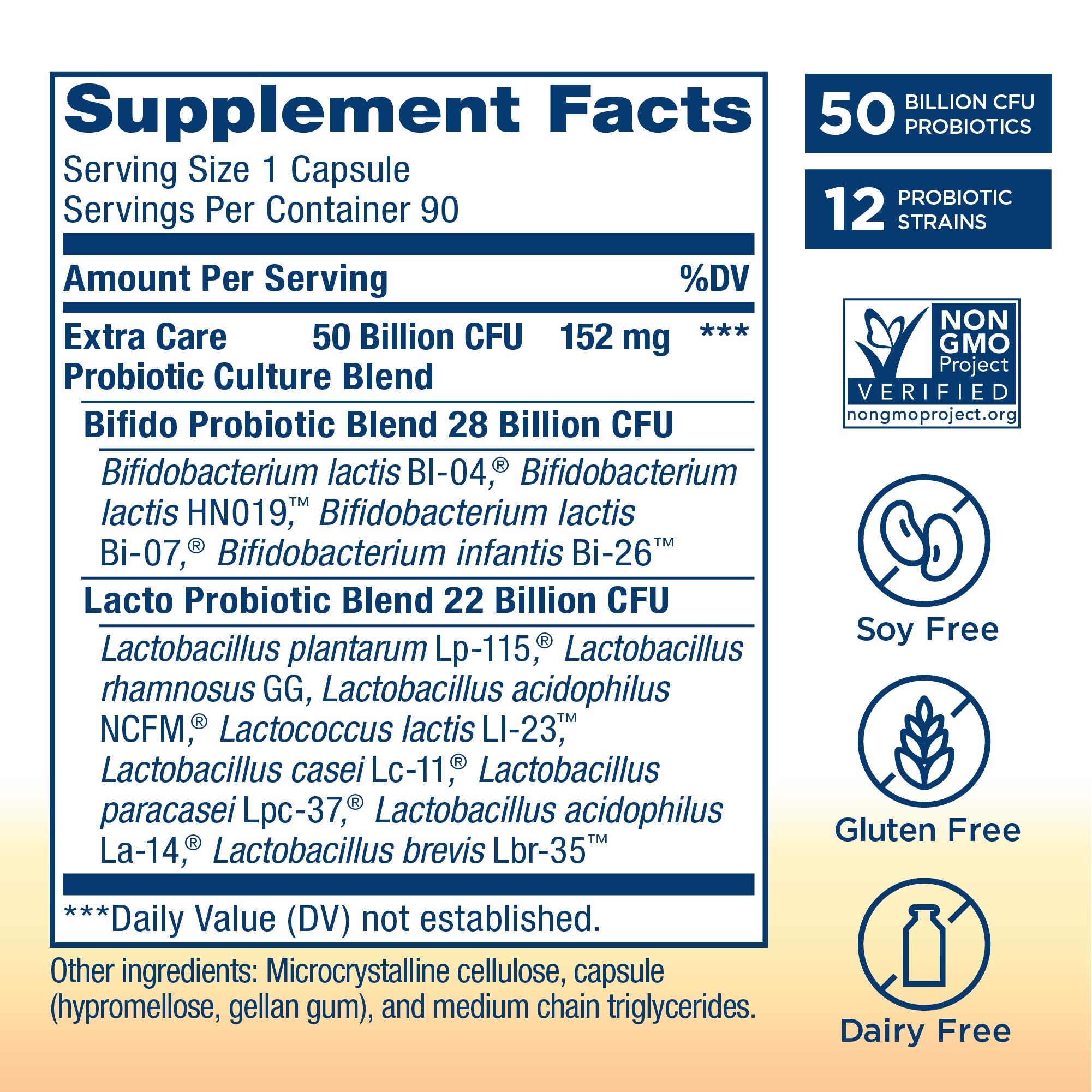 Renew Life Adult Probiotics 50 Billion CFU Guaranteed, Probiotic