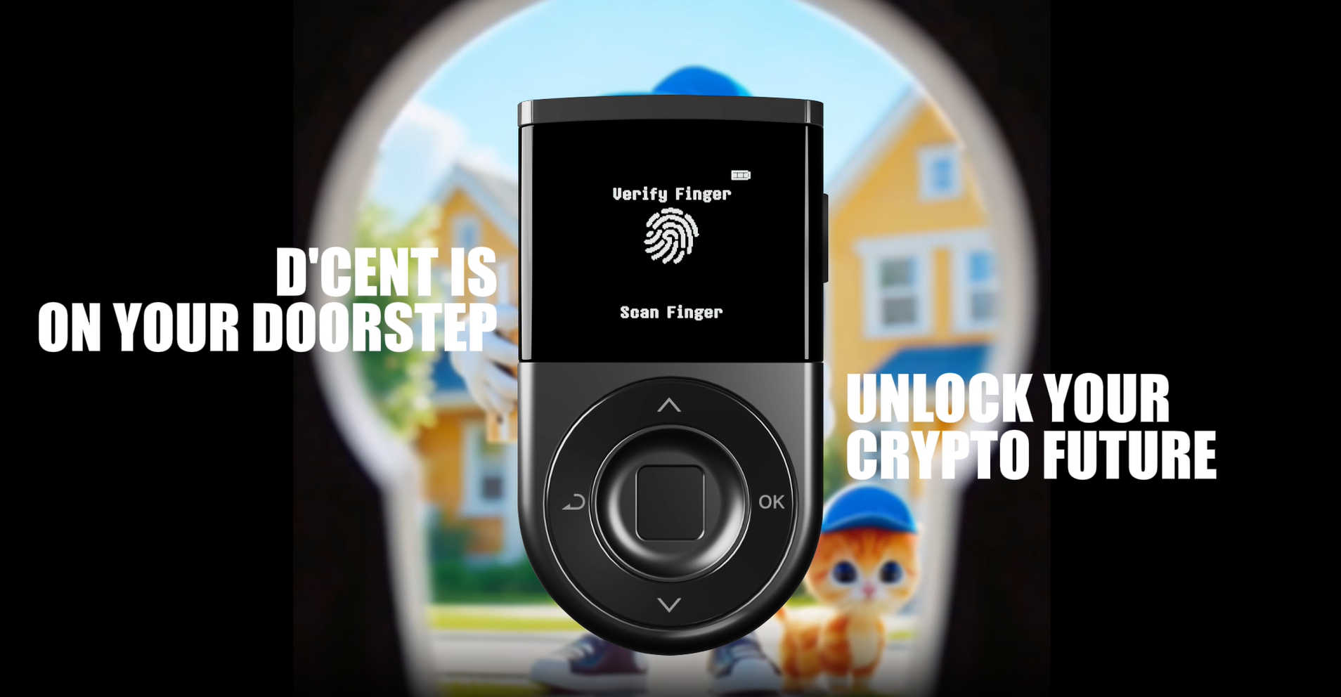 Amazon.com: D'CENT Hardware Wallet – Biometric Cold Wallet for