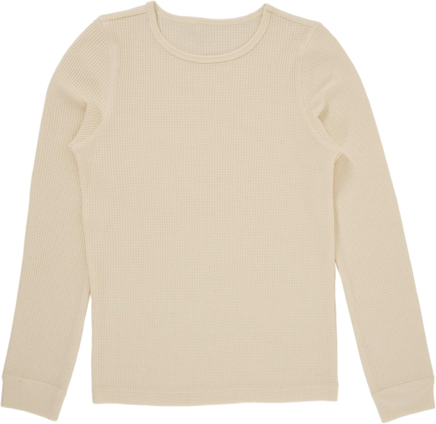 Fruit of The Loom Girls' Premium 2-Pack Thermal Waffle Crew Top image 4
