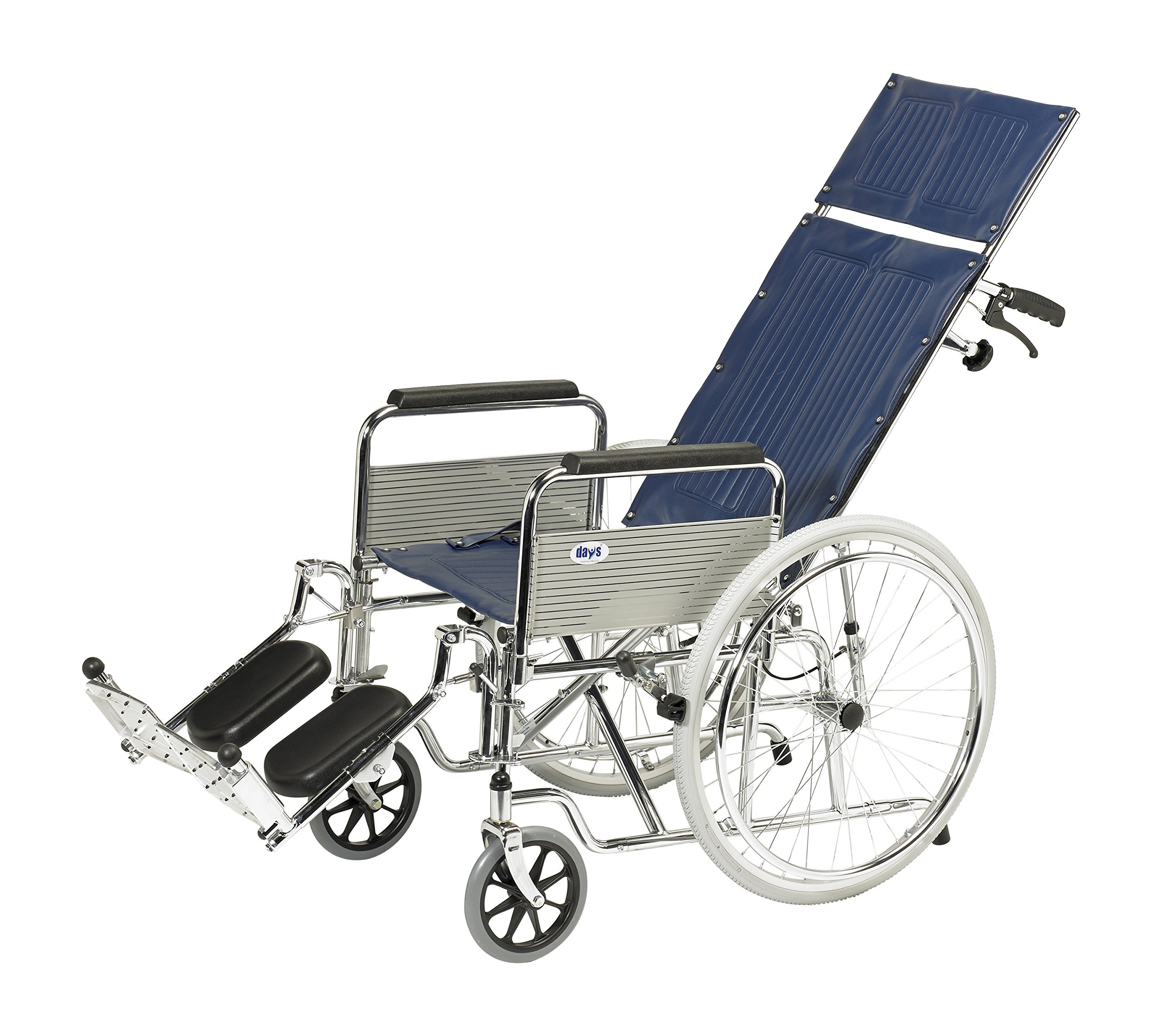 Días Totalmente reclinable silla de ruedas