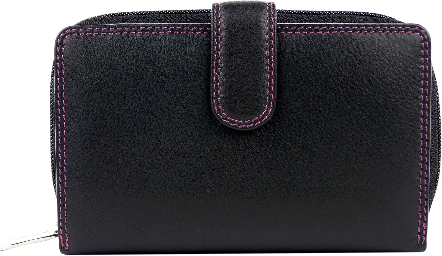 Visconti Women's Leather Purse Wallet - & Berry Colour - Gift Boxed Onesize Black