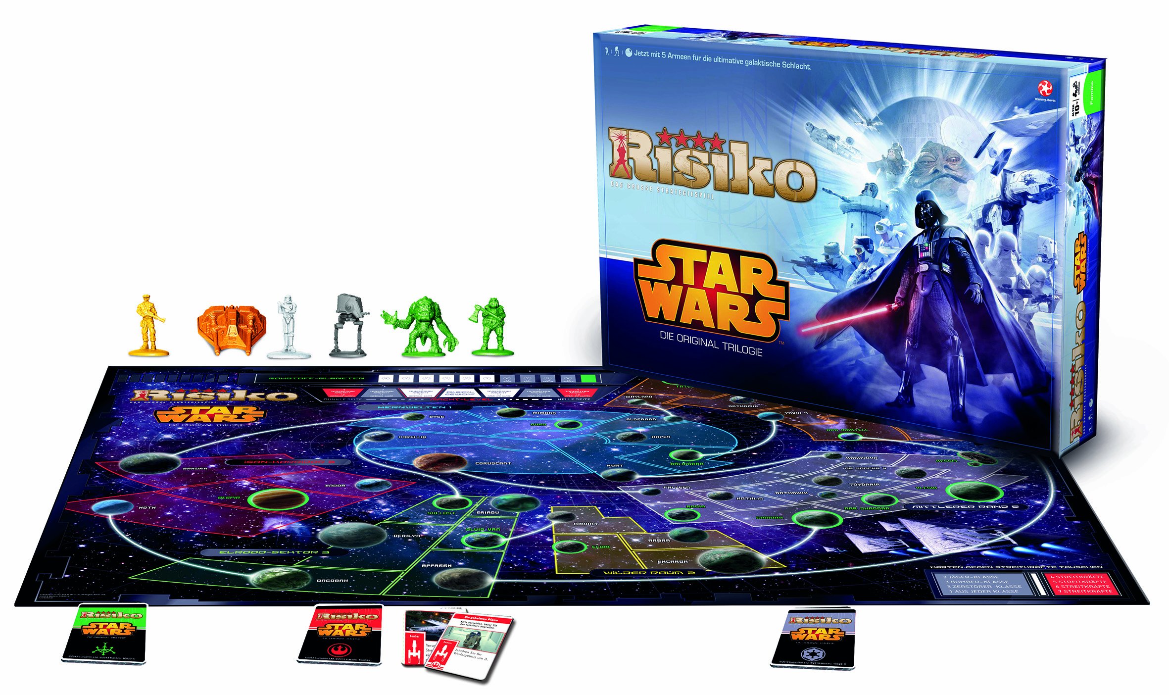 Winning Moves 10623 - Risiko Star Wars - Die Trilogie, Strategiespiel