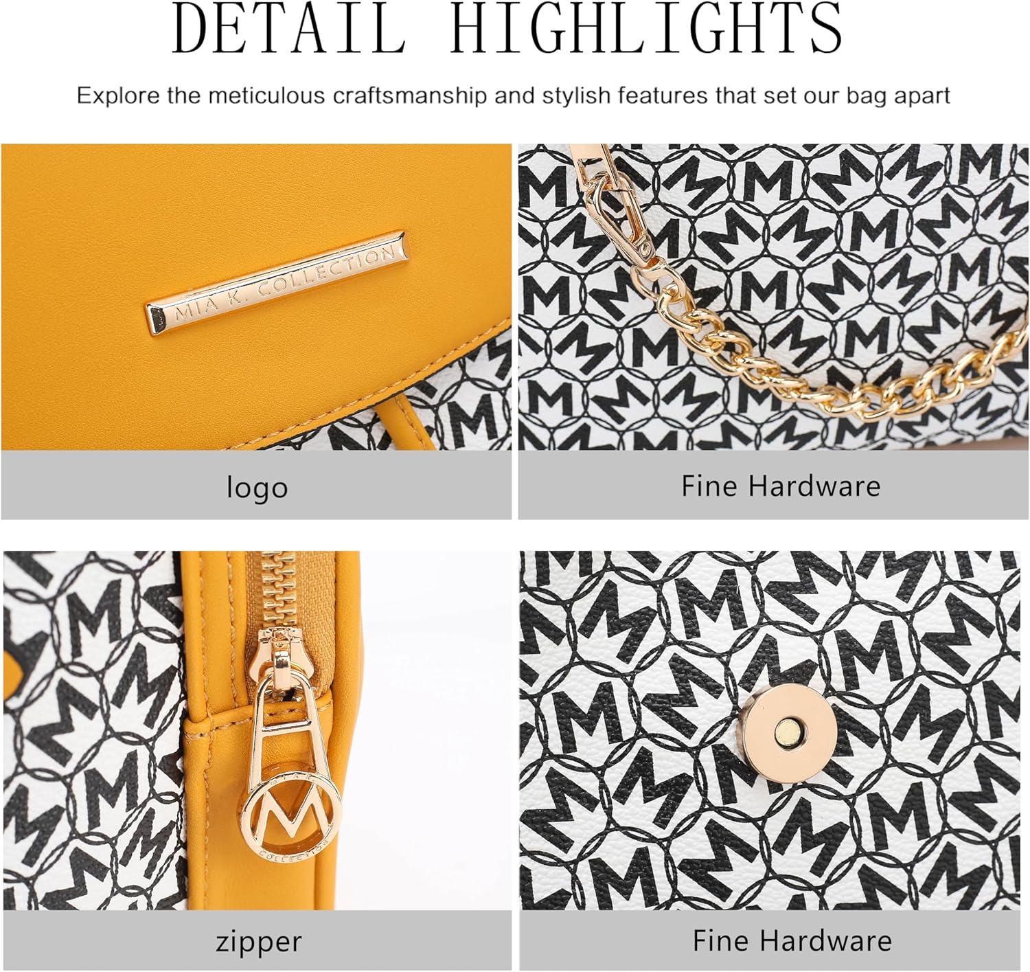 MKF Collection Women Backpack, Vegan Leather Top-Handle Handbag Ladies Daypack Bookbag by Mia k - Image 7