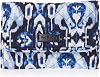 Vera Bradley Signature Cotton Riley Compact Wallet with RFID Protection, Ikat Island