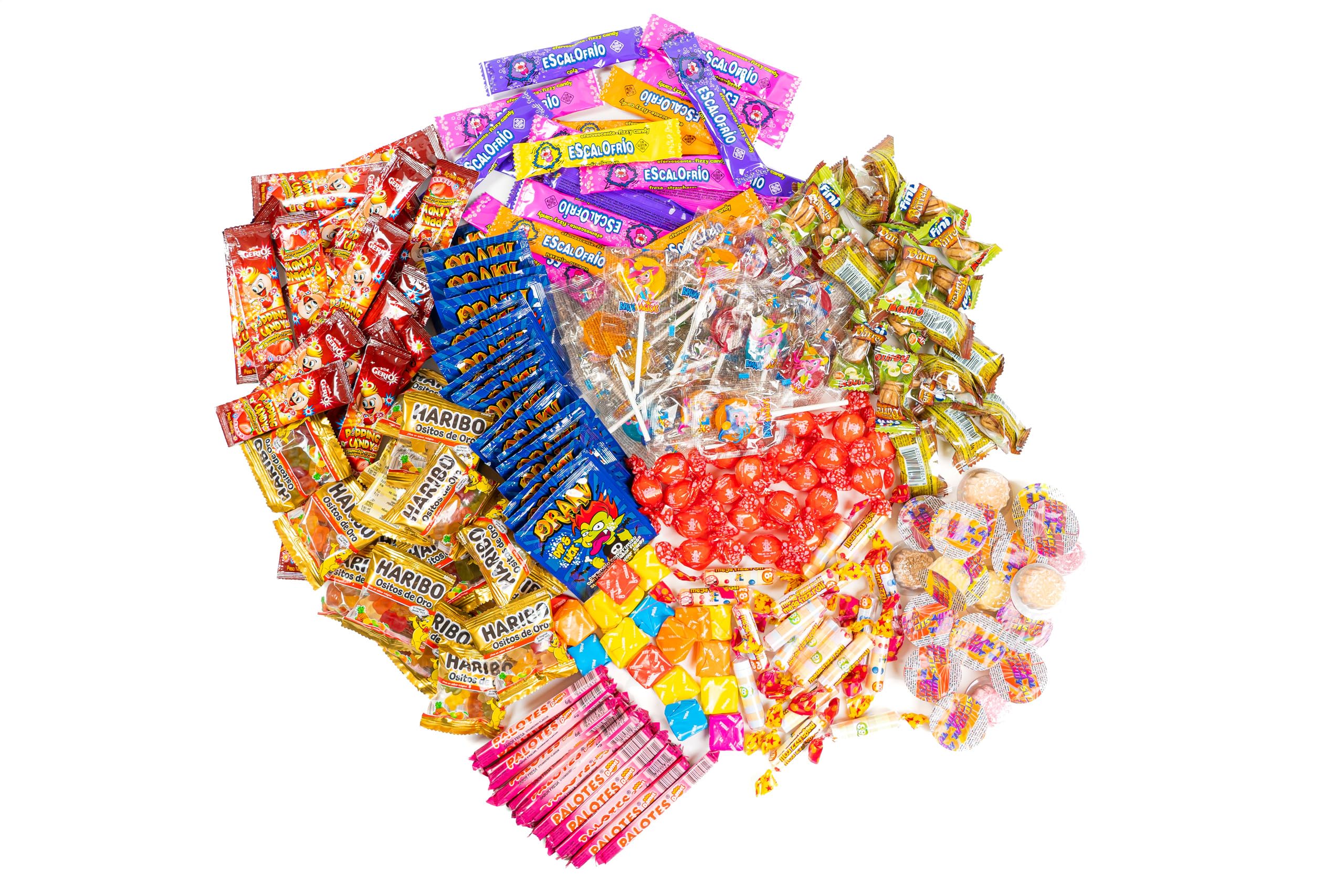 PARTYLAND Mega Pack 220 Dolci, Caramelle e Candy per feste per bambini, Compleanni, Halloween e Natale. Incartato individualment