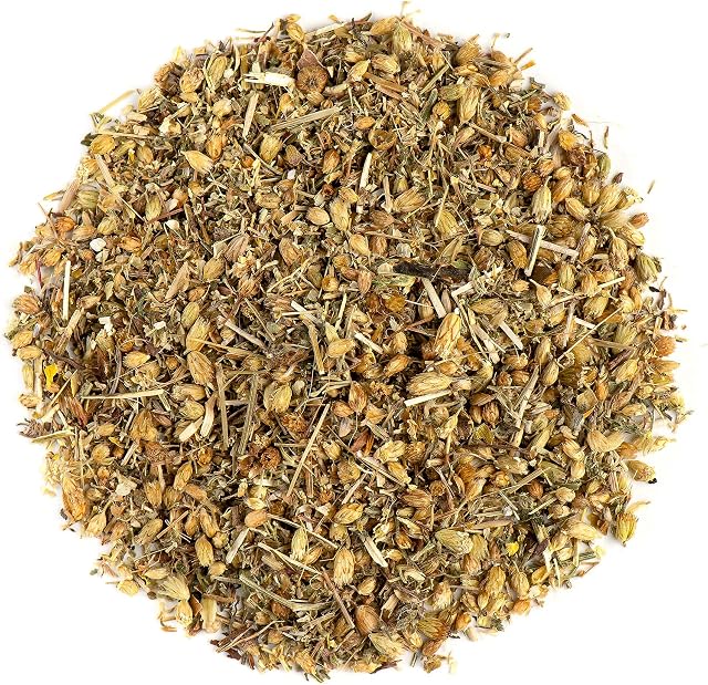 Yarrow Leaf and Flower Organic - Dried Achillea Millefolium Tea - 100g