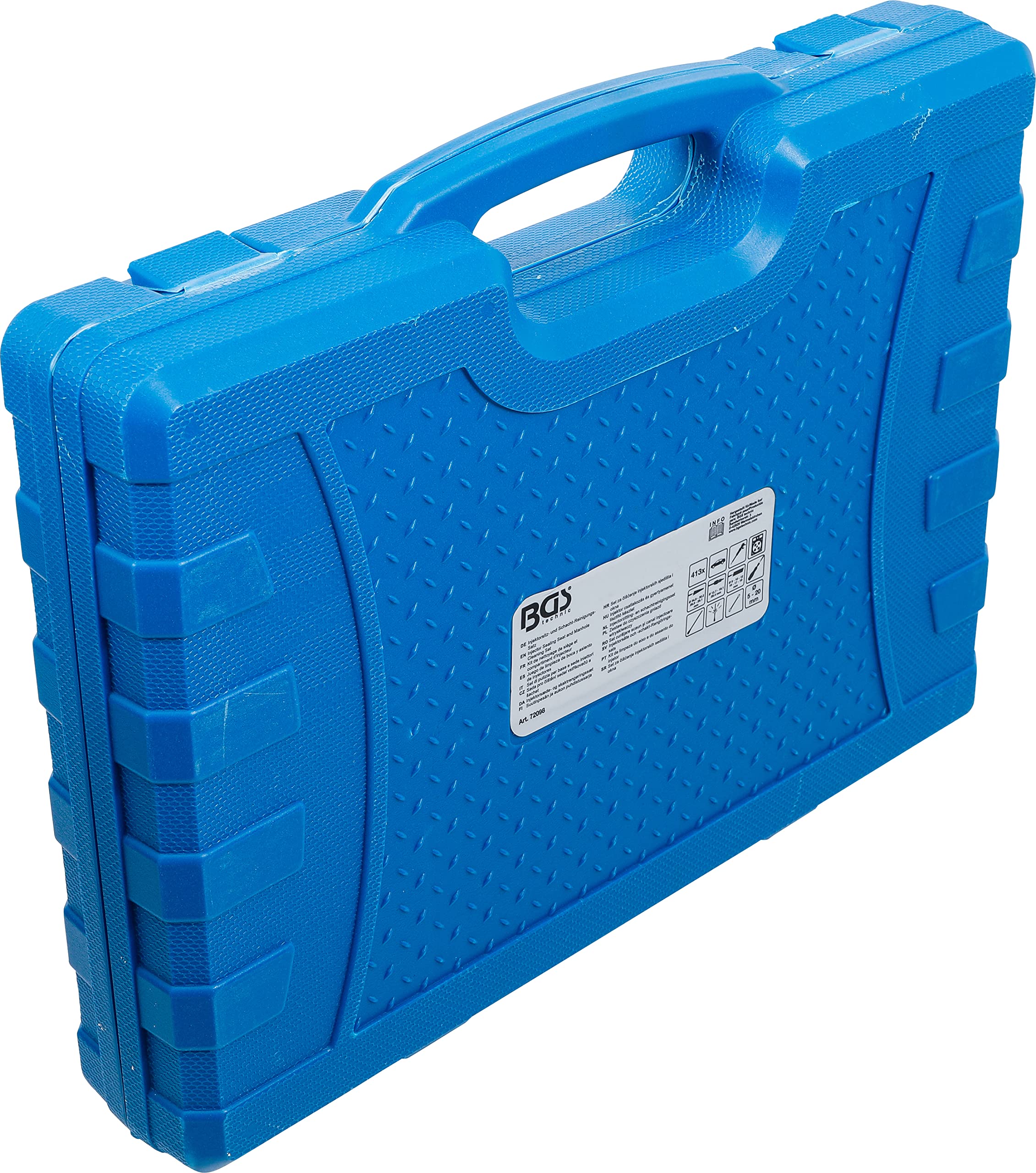 BGS 72098 | Kit de nettoyage de siège et compartiment d’injecteur