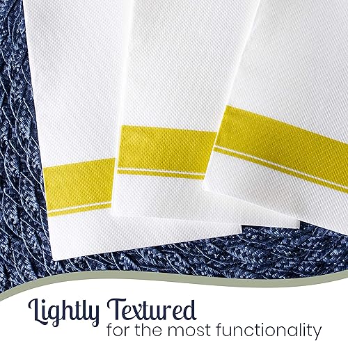 Miniatura 6 de 50 unidades Toallas de invitados con diseño dorado elegante, suave, absorbente, calidad, desechables, toallas de mano de papel de baño, bodas,