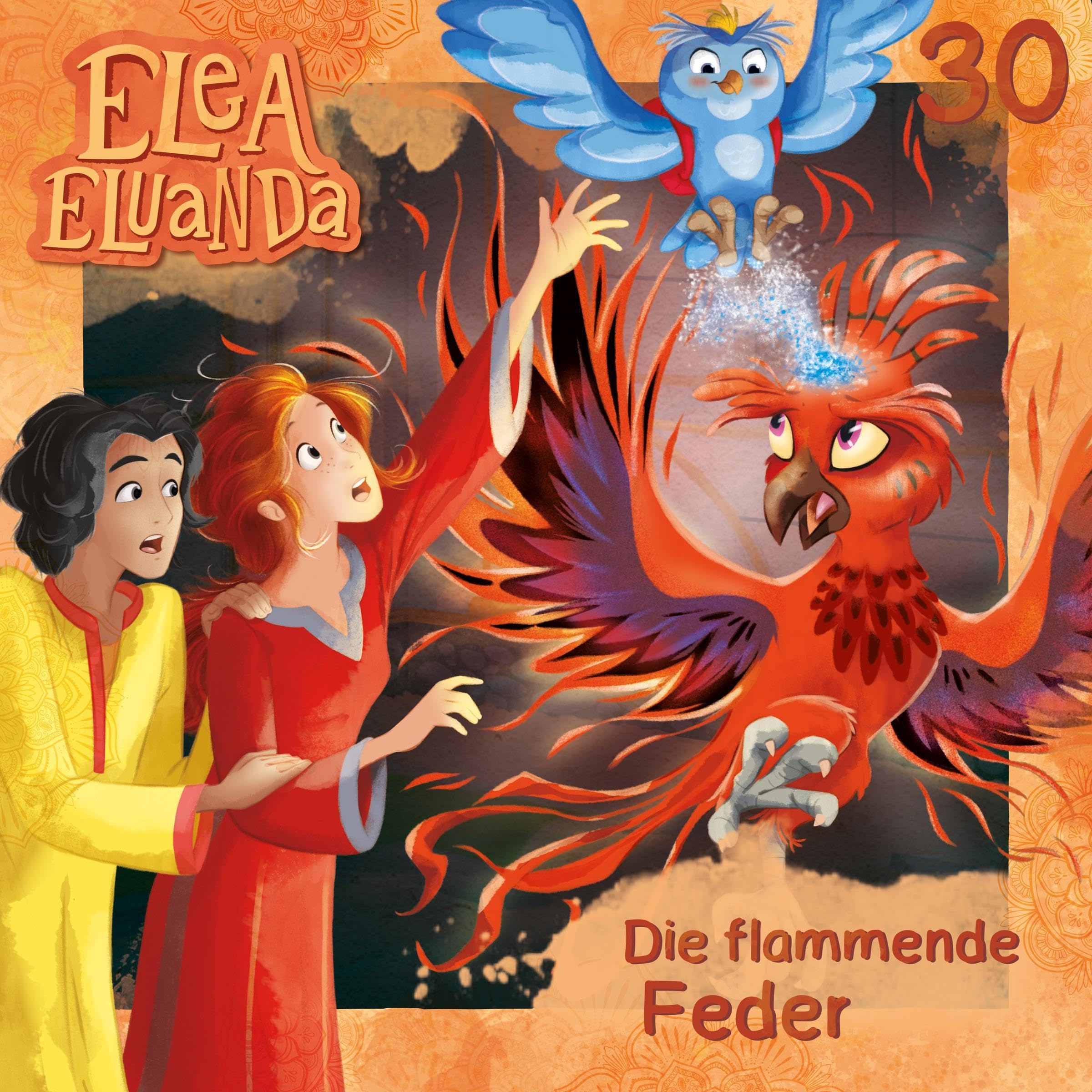 Cover art for Die flammende Feder