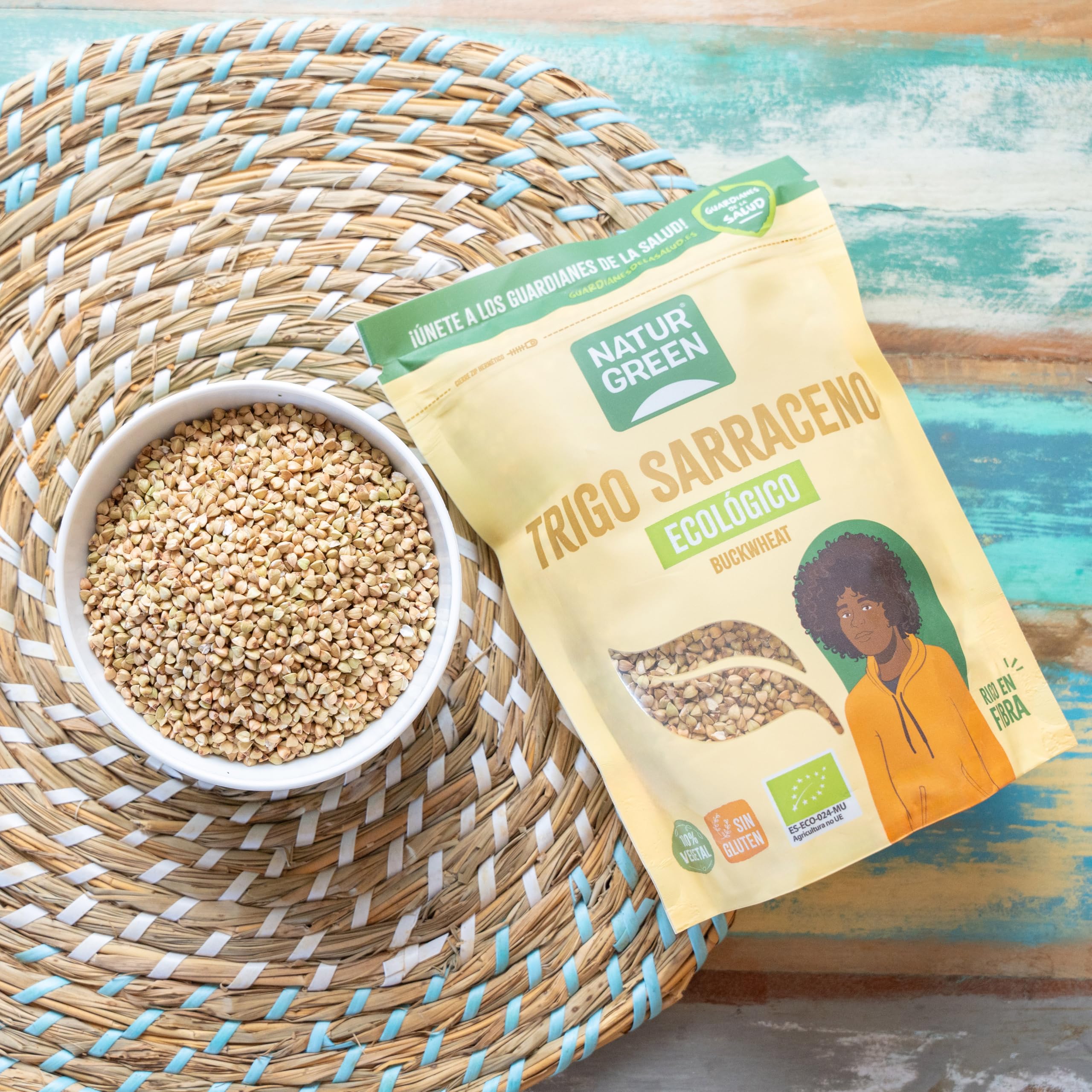 NaturGreen Trigo Sarraceno Ecológico Bio Sin Gluten 500 g