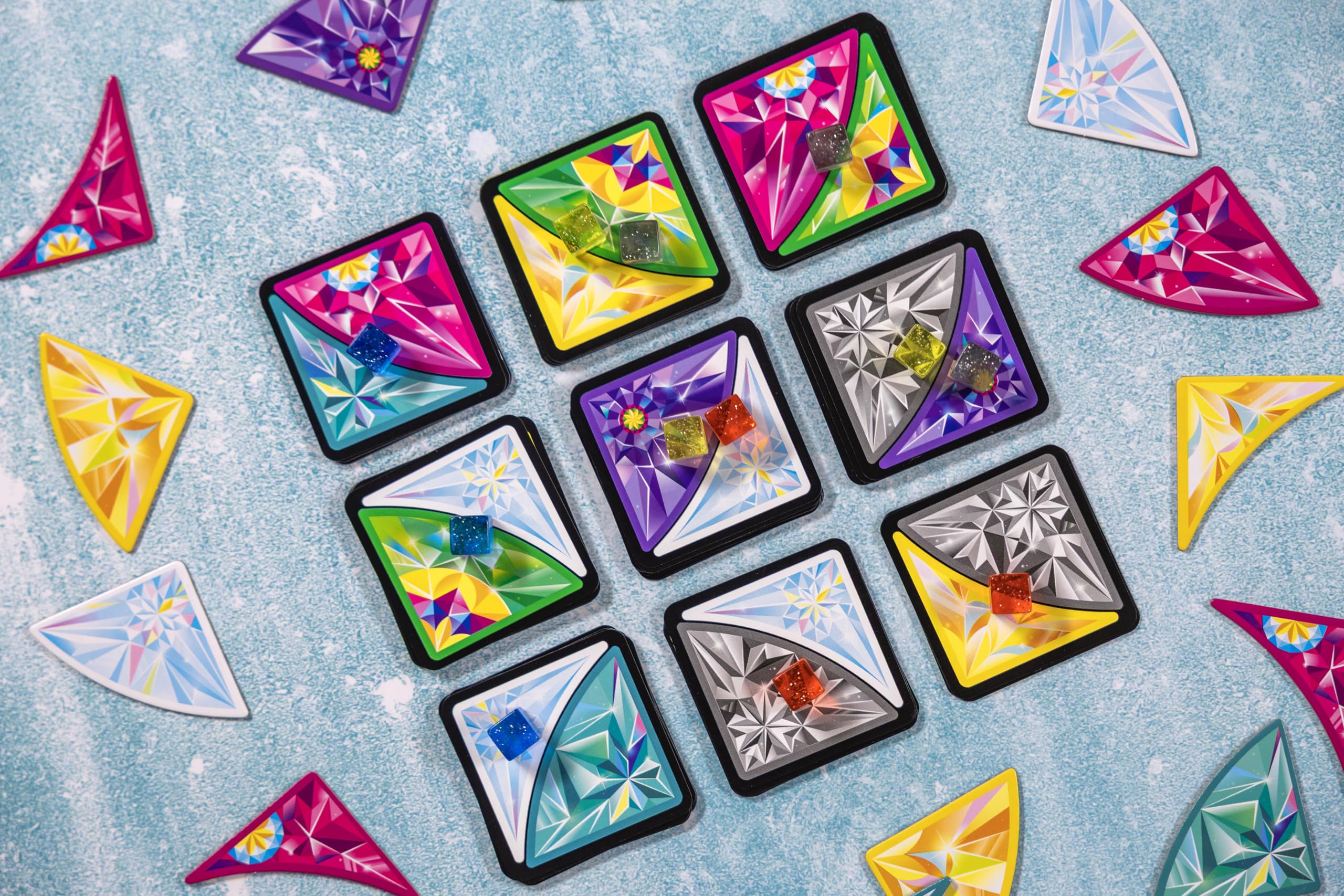 Schmidt Spiele - Crystalla - Tile-Laying Game - Create A Work of