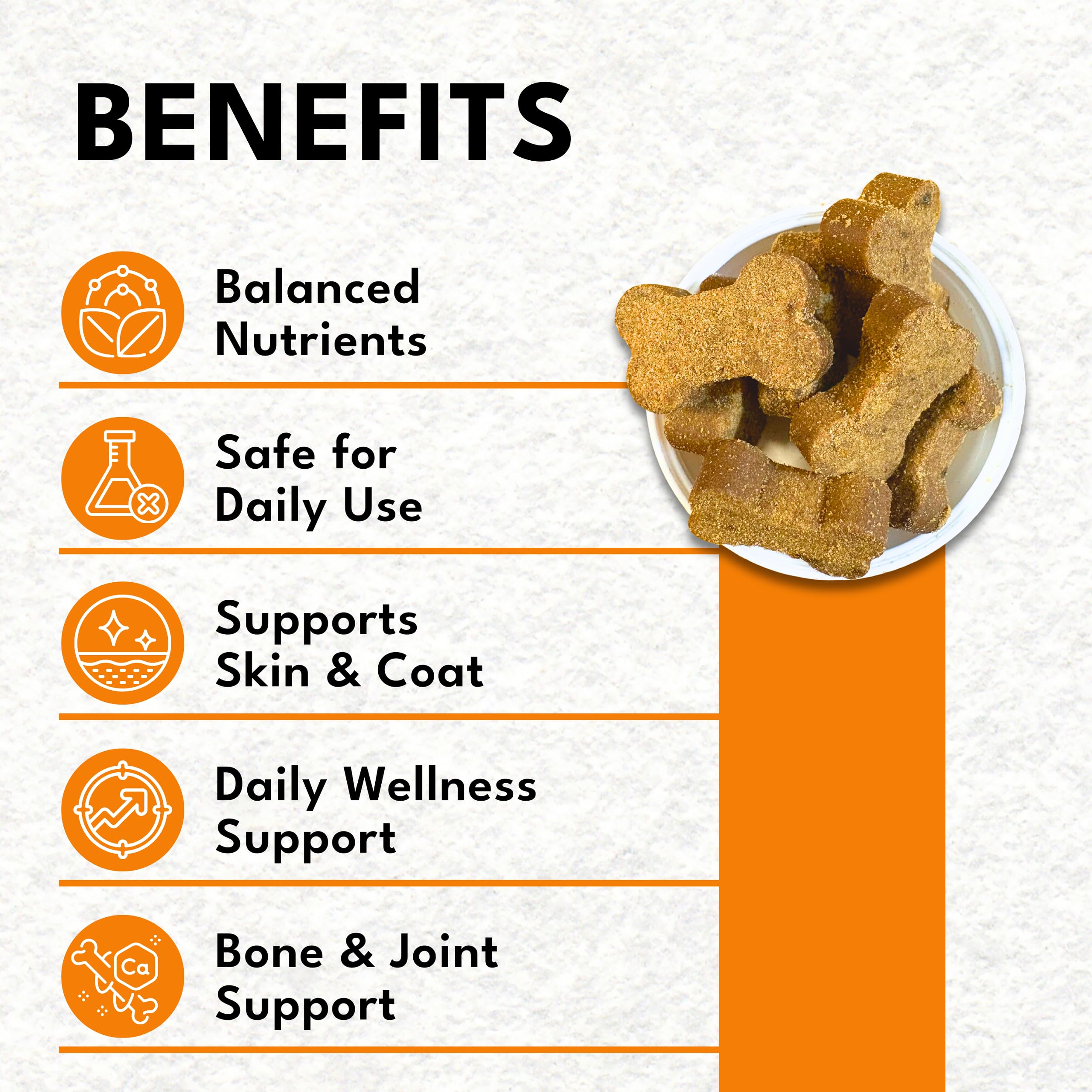 Petroyale Multivitamin Chews for Cats - Cat Multivitamin Tablets - Cat Health Supplement - Daily Supplements for Cats - for Growth, Energy, Strength, Fur & Immunity - 50 chew — Amazon image 3