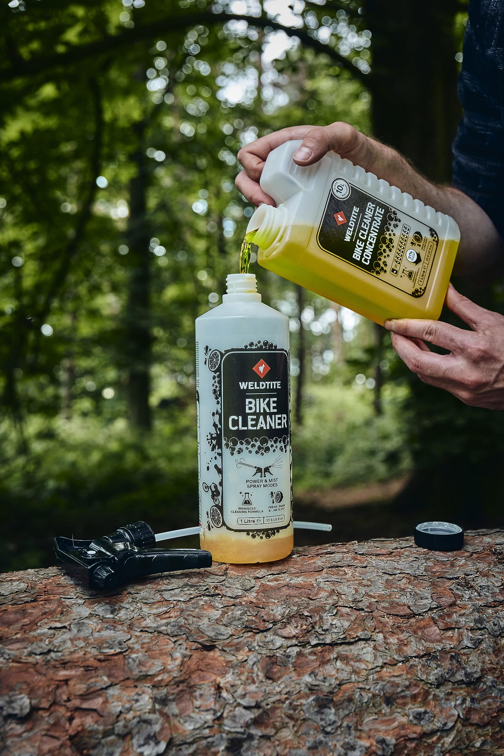 WELDTITE Lemon Scent Bike Cleaner Concentrate, Biodegradable & Powerful Bicycle Cleaning Solution, 1 Litre - Image 2