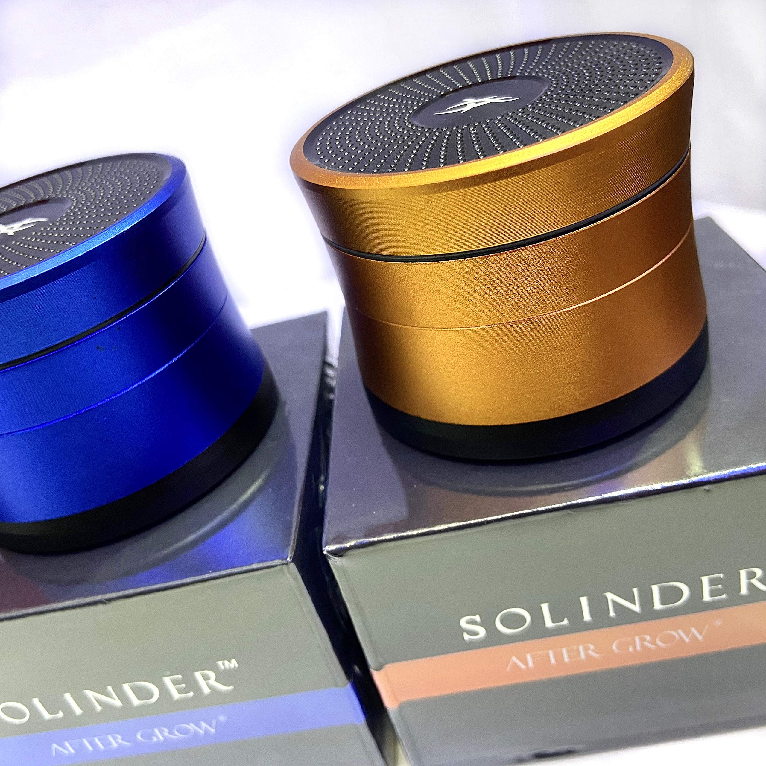 After Grow Grinder Solinder 62mm 4 Parti Arancione