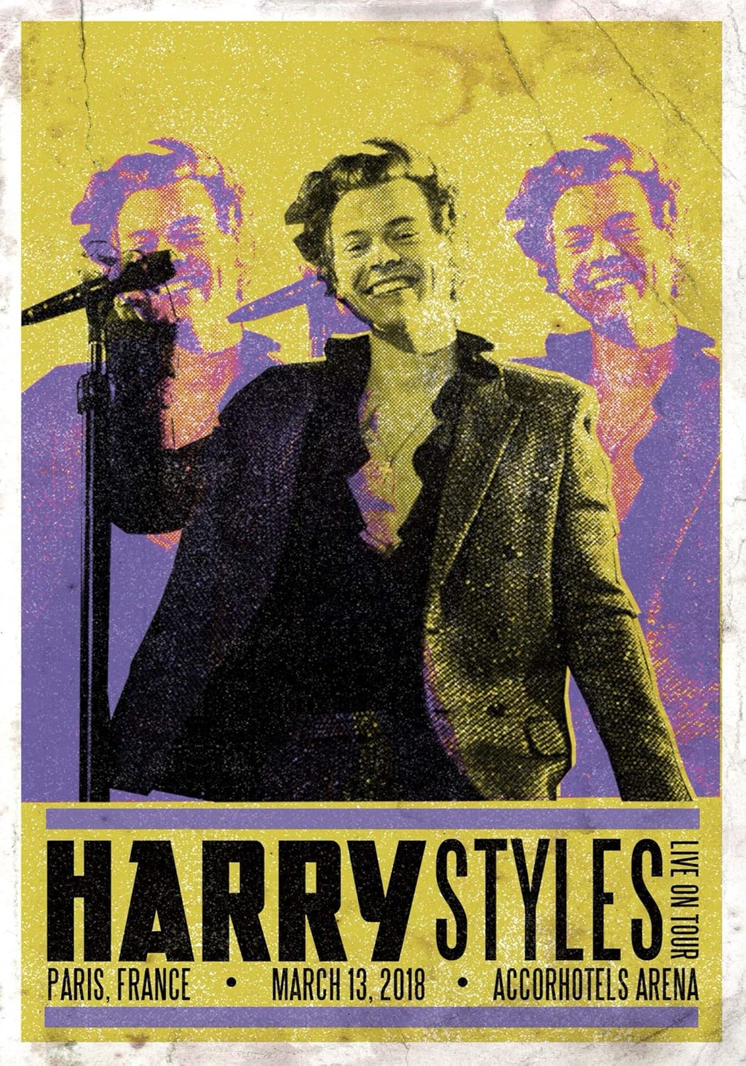 BHARAT UDYOG One Direction Poster Harry Styles Poster Vintage Music