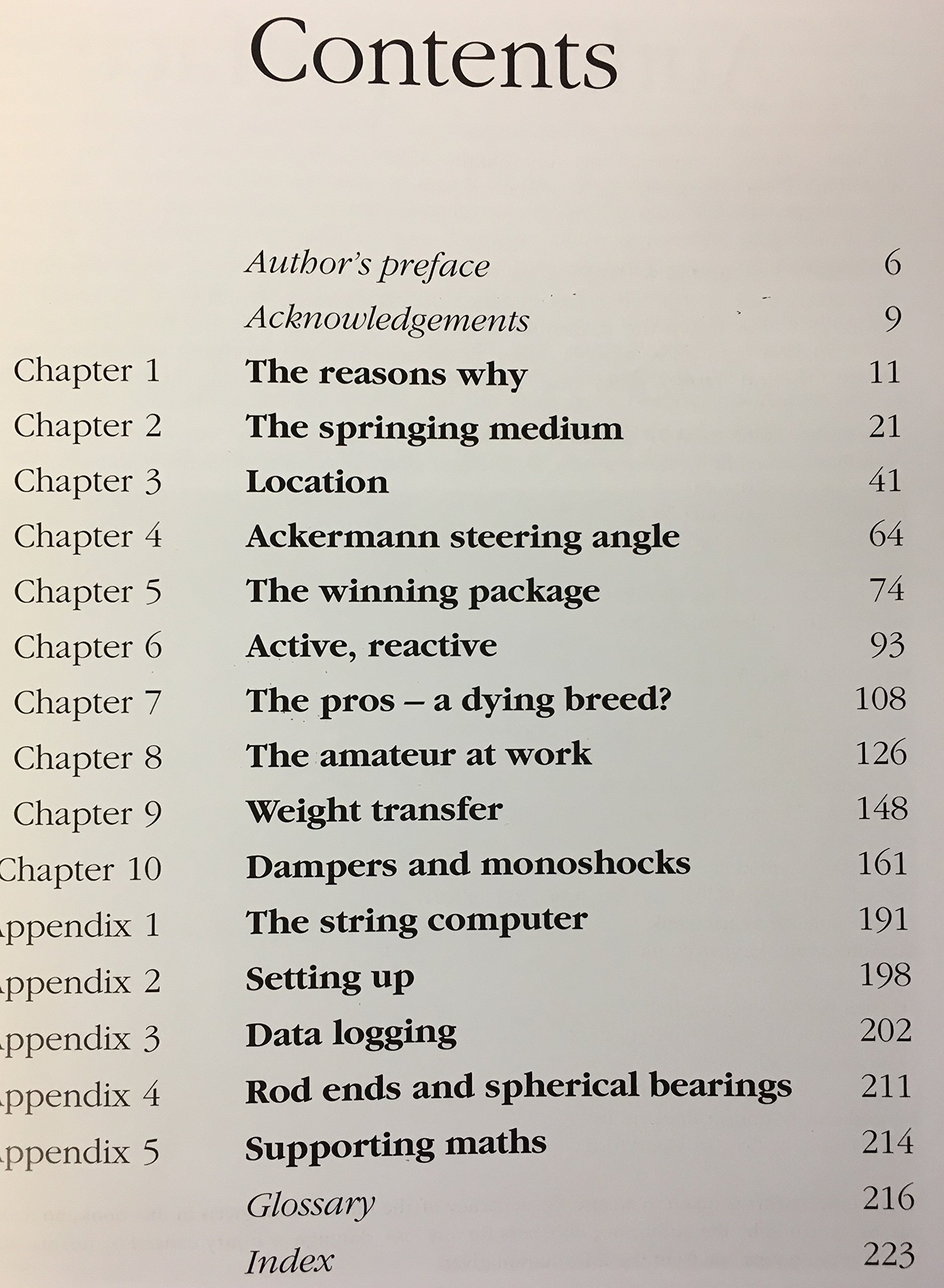 Competition Car Suspension: A Practical Handbook