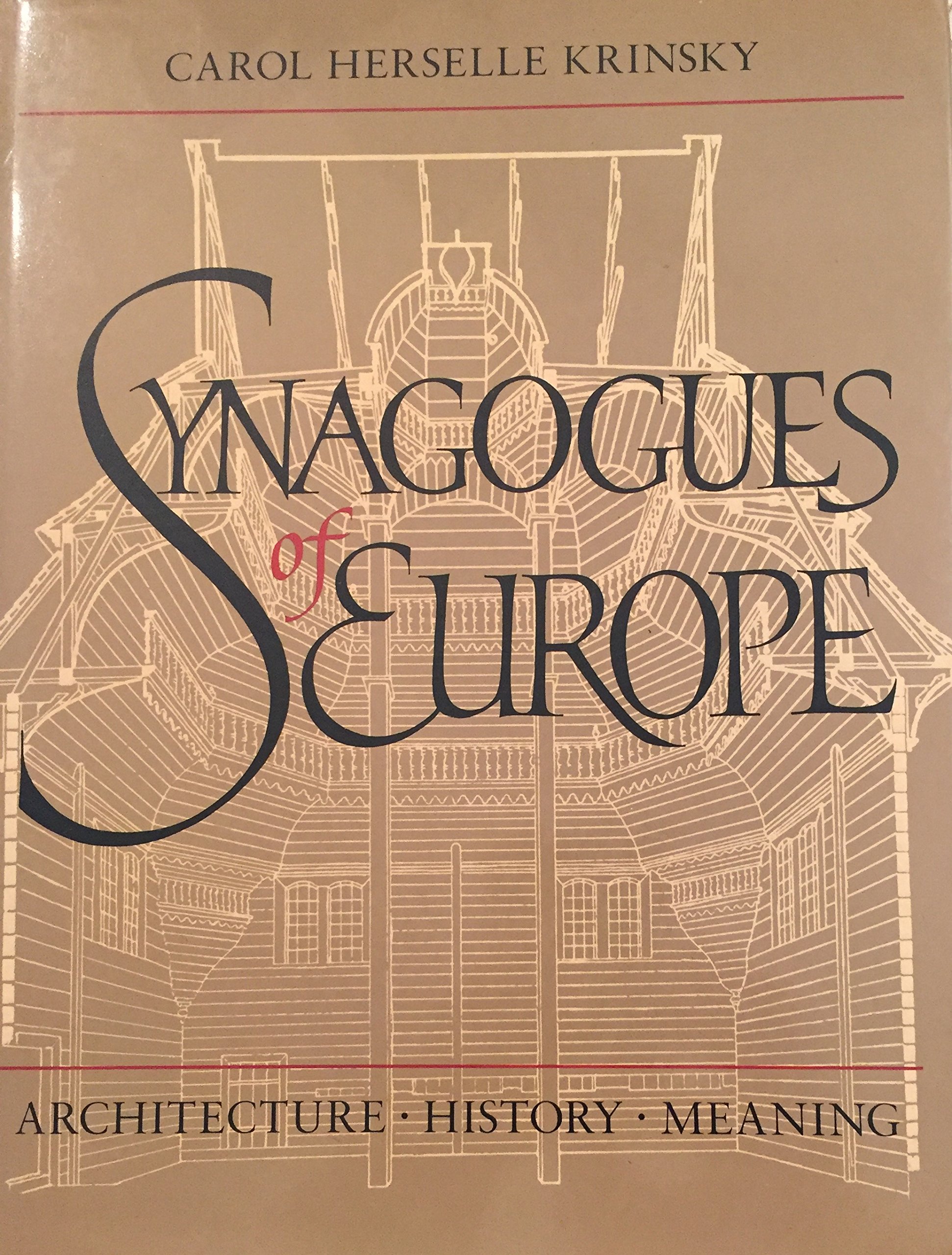 The Synagogues of Europe: Architecture, History, Meaning