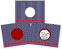 Vista 13 de My Scratch Offs - Paquete de 20 Mini Tarjetas Rasca y Gana DIY de Corazón Rosa para San Valentín con Calcomanías, 3x4 Pulgadas, Notas de Amor