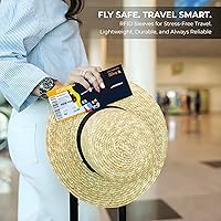 Vista 13 de Fundas de bloqueo RFID para pasaporte y tarjetas de crédito, Blanco, Blanco - 15 piezas