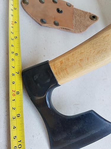 Miniatura 8 de Mini tallado hacha barbuda con funda por mapsyst