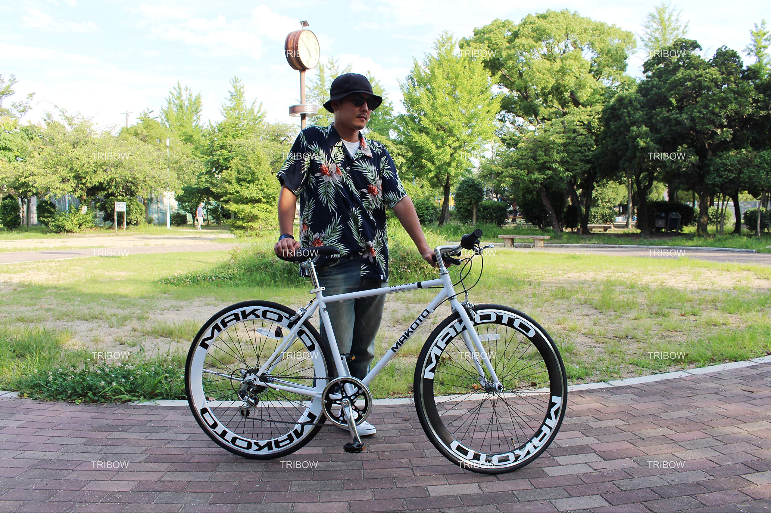 Amazon | TRIBOW クロスバイク 自転車 シマノ製6段変速