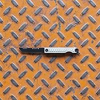 Vista 5 de StatGear Pocket Samurai plegable Tanto Micro Knife - Slipjoint Edition Pequeño cuchillo EDC Mini Gris