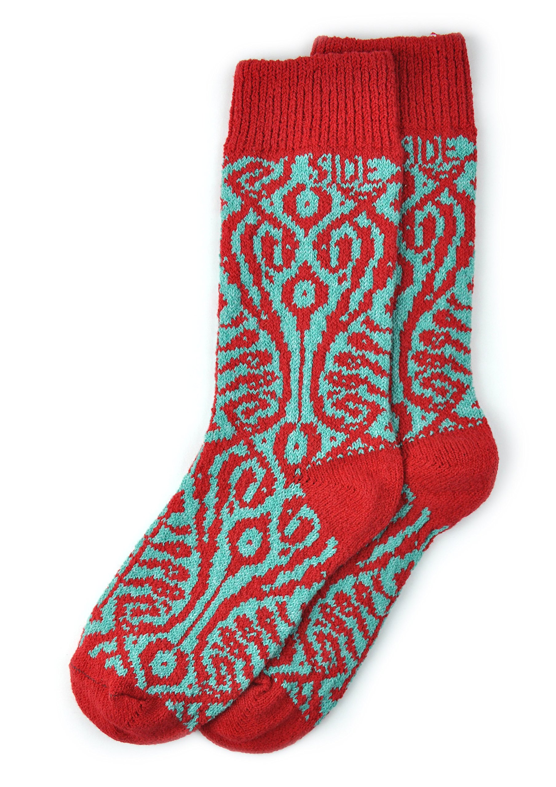 Sidekick Adult Crew Socks Fernhill Safari Extra Large Men Casual Socks