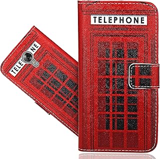 Acer Liquid Z6 Plus (5.5 ) Coque, FoneExpert® Etui Housse Coque en Cuir Portefeuille Wallet Case Cover Pour Acer Liquid Z6 Plus (5.5 )