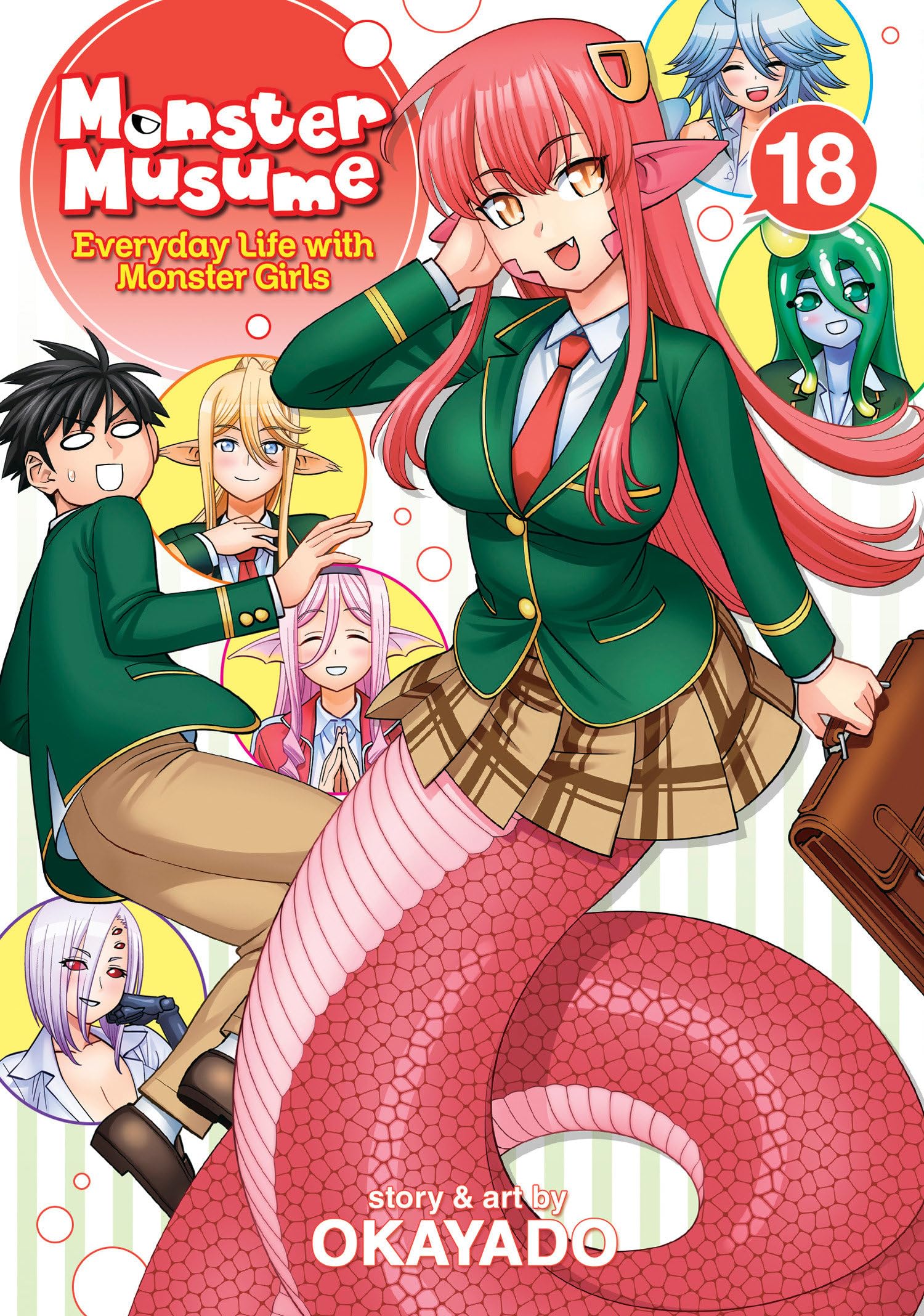 Okayado Monster Musume Vol. 18 Paperback Book - White