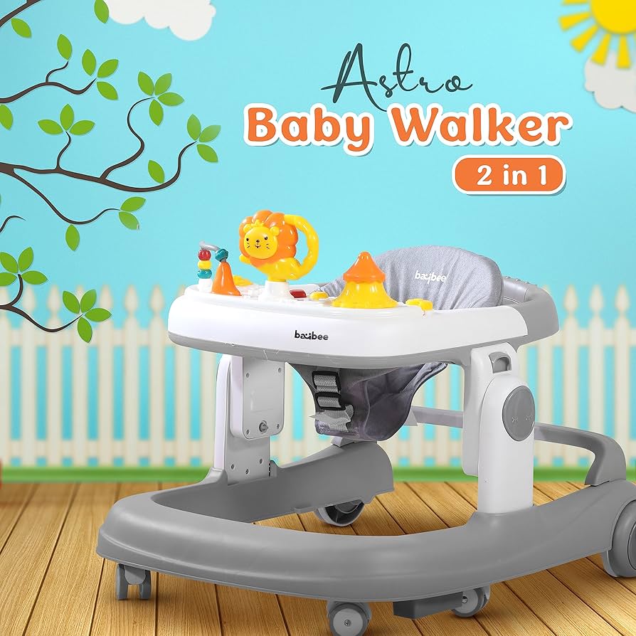 Baybee Astro 2 in 1 Baby Walker With 3 Adjustable Height