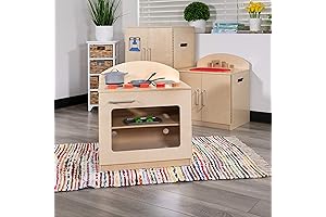 Flash Furniture Commercial/Home Children's Wooden Pretend Play Kitchen Stove
