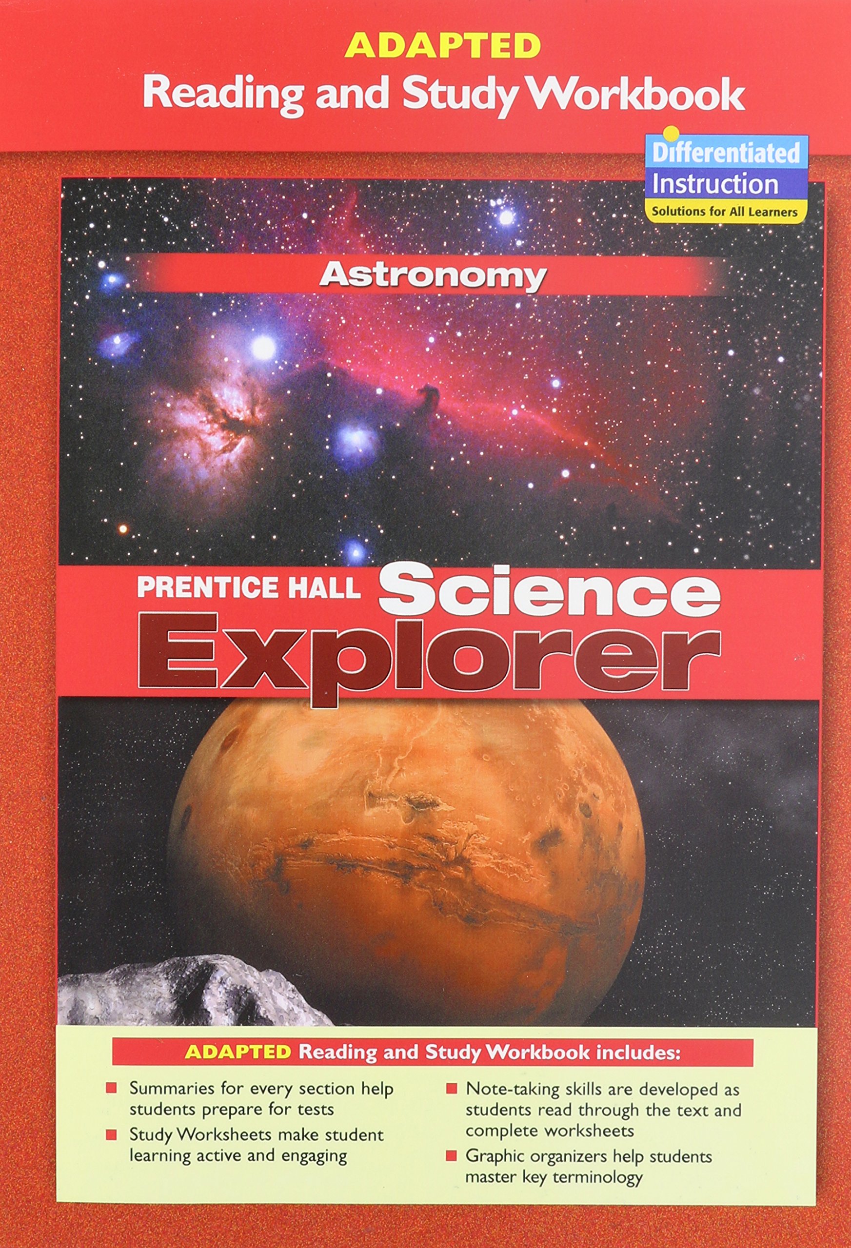 PRENTICE HALL SCIENCE EXPLORER ASTRONOMY ADAPTED READING AND STUDY WORKBOOK 2005C