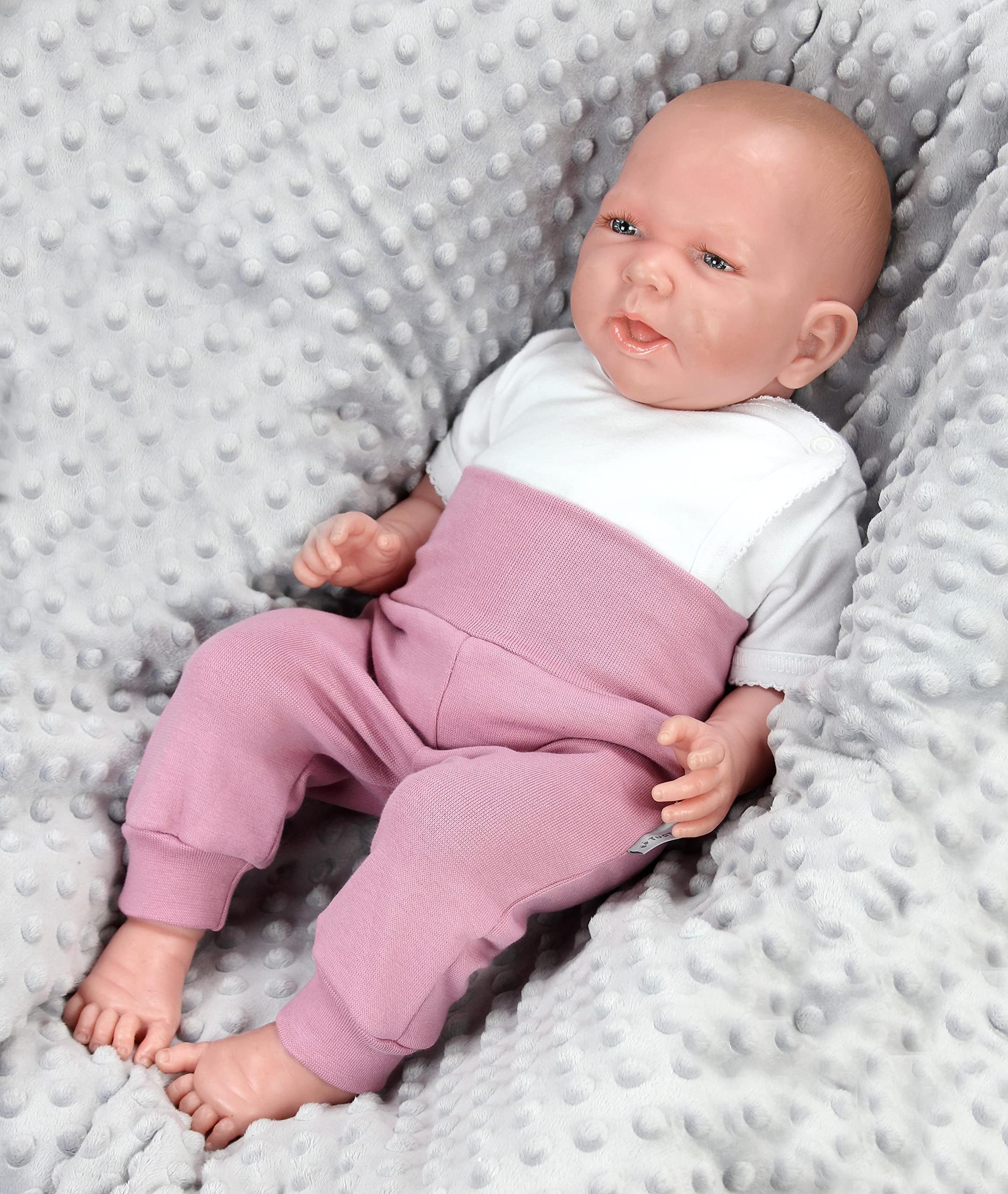 TupTam Pantaloni da Neonato per Bambine da Jogging, Confezione da 3 pz.