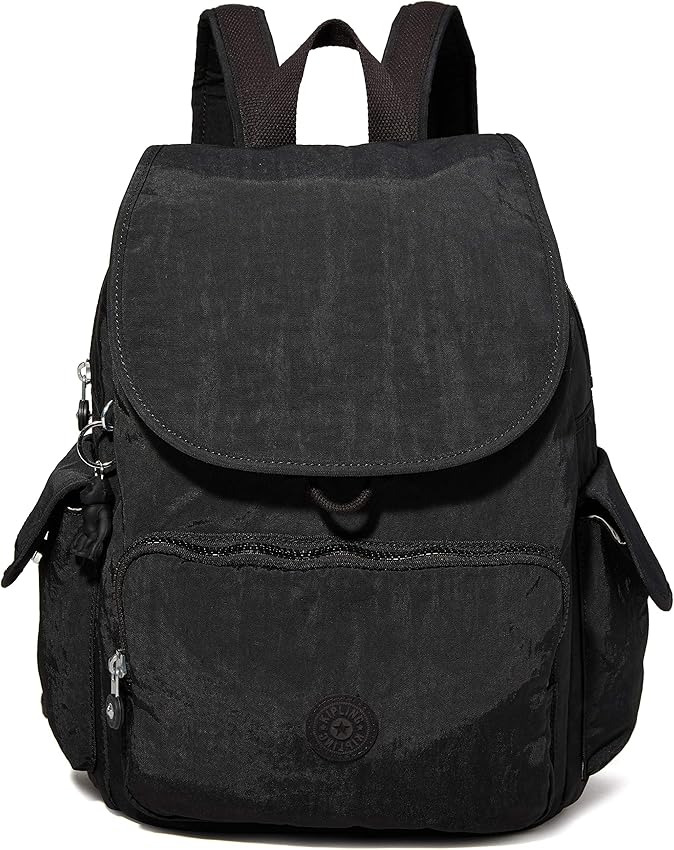 Imagen de Kipling City Pack Mochila Mediana - Black Noir 🖤 en OfertitasTOP