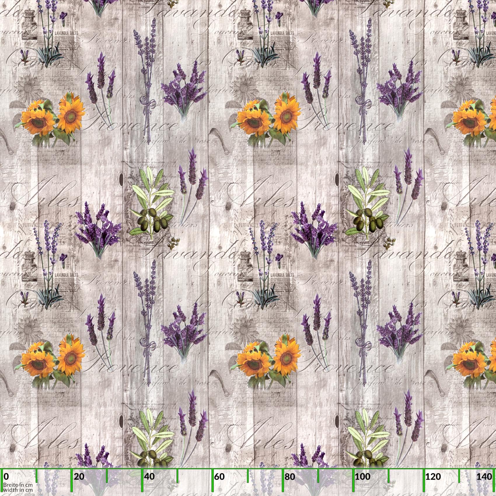 Nappe en Toile cirée - Lavable, Facile d'entretien et imperméable - Effet Lotus - Provence - Ovale - 160 x 140 cm - avec Ourlet (bordée)