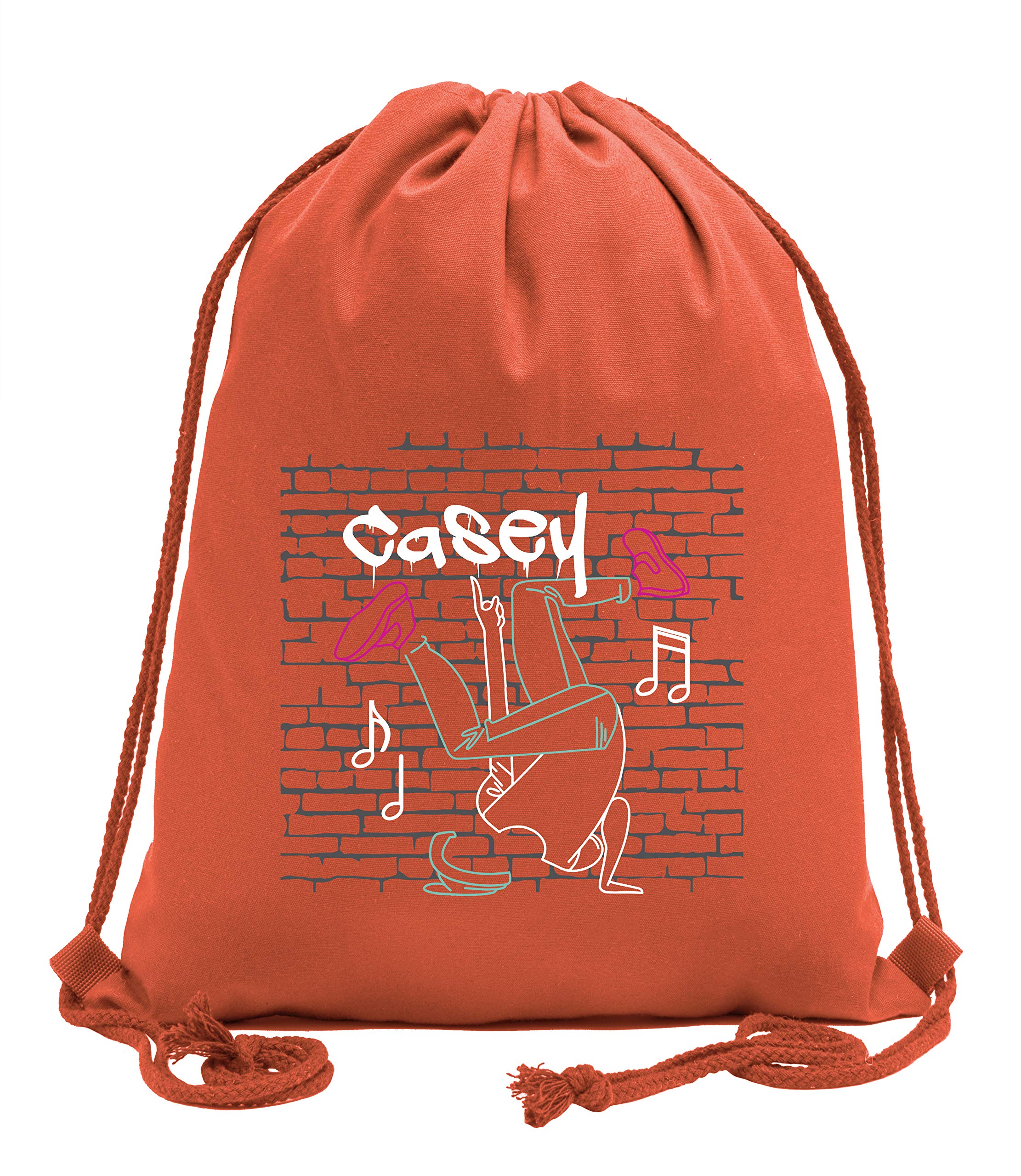 Personalized Dance Cotton Backpack | Custom Dance Bag | Hip Hop Canvas Bag