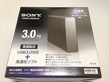 Amazon | ソニー PC&TV録画用 据え置き型HDD(3TB) 黒 | ソニー