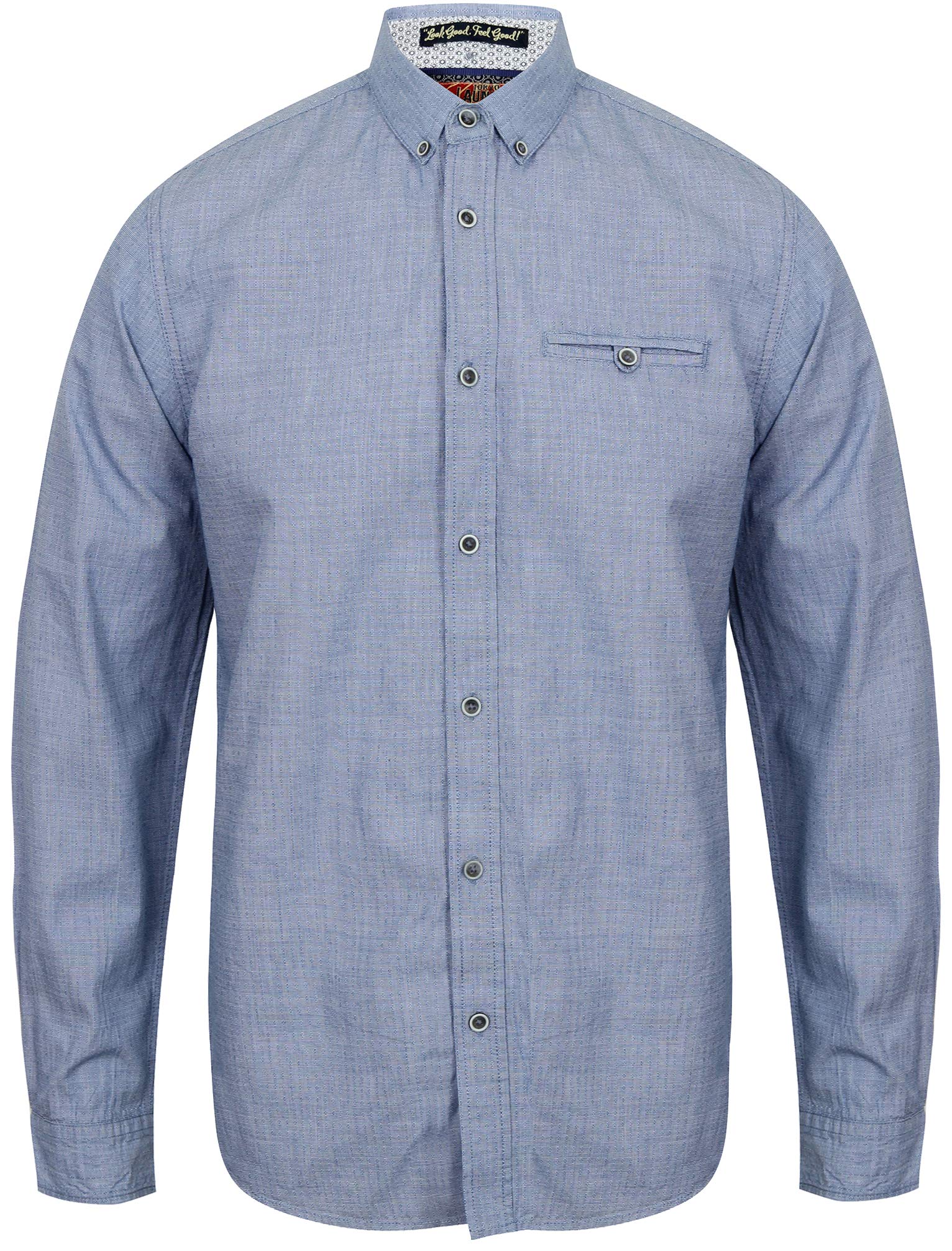 Tokyo Laundry Quentin Long Sleeve Shirts in Sapphire S