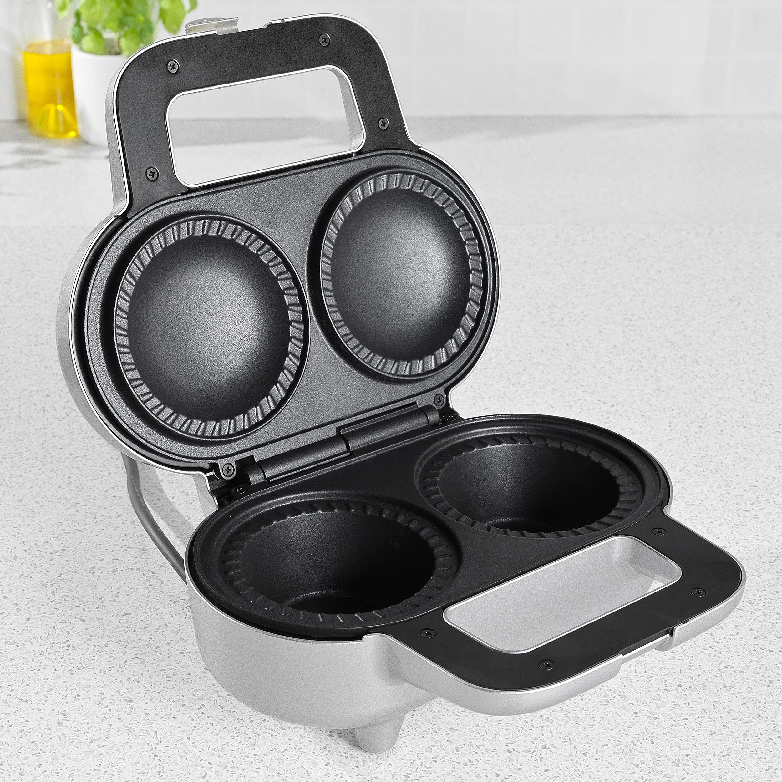 Buy Salter EK4082 Double Pie Maker, XL Twin DeepFill Pie Machine, Non